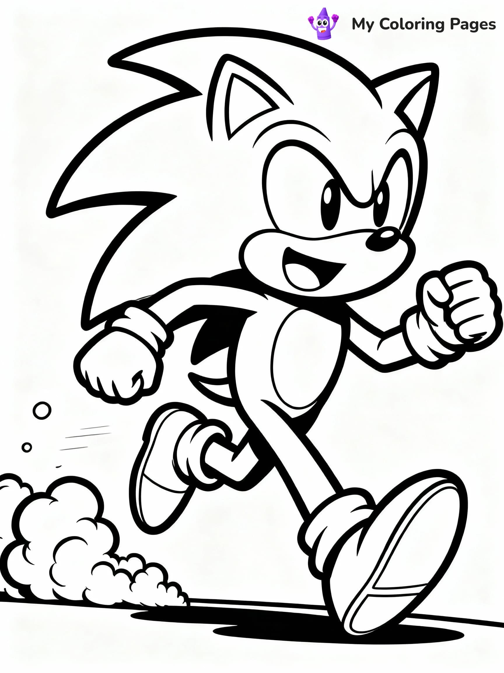 Sonic The Hedgehog Coloring Pages - 12
