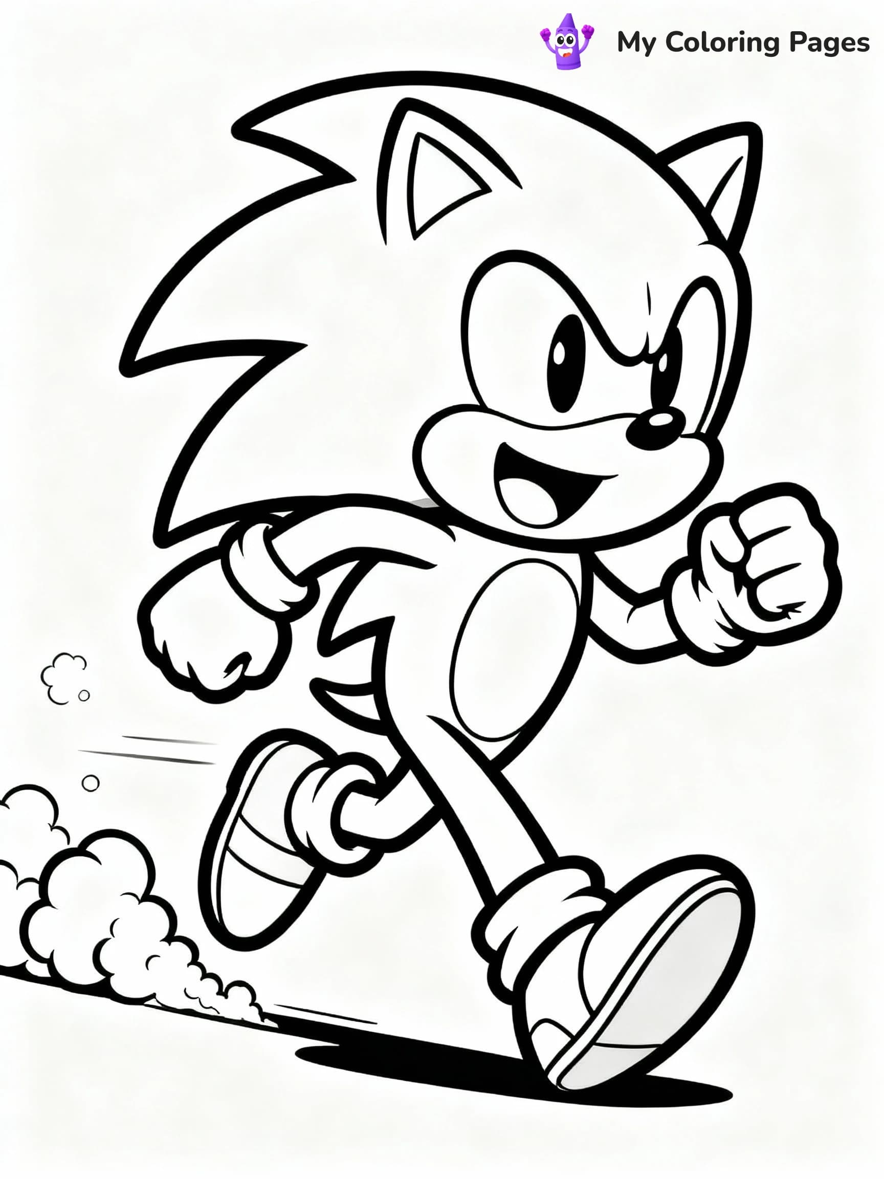 Sonic The Hedgehog Coloring Pages - 11