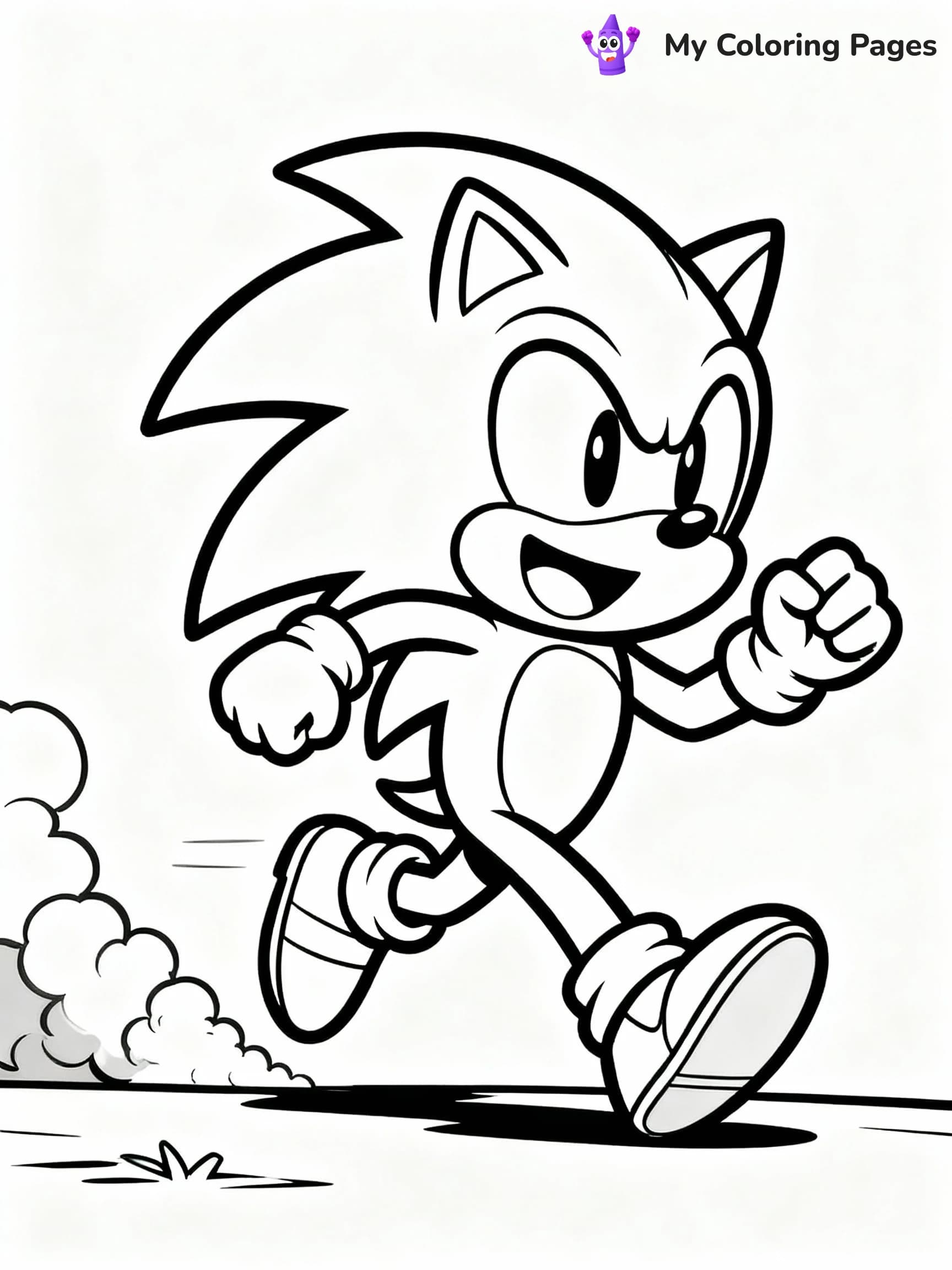 Sonic The Hedgehog Coloring Pages - 10