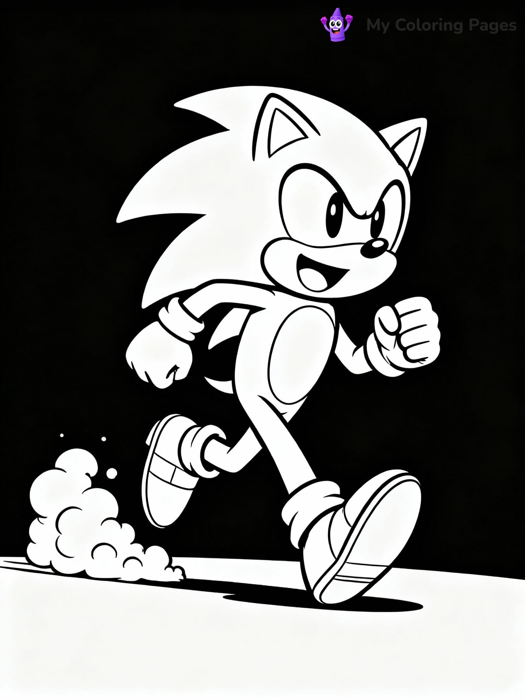 Sonic The Hedgehog Coloring Pages - 8