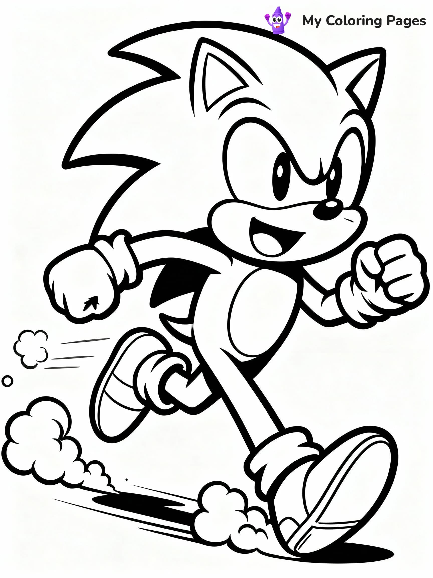 Sonic The Hedgehog Coloring Pages - 7