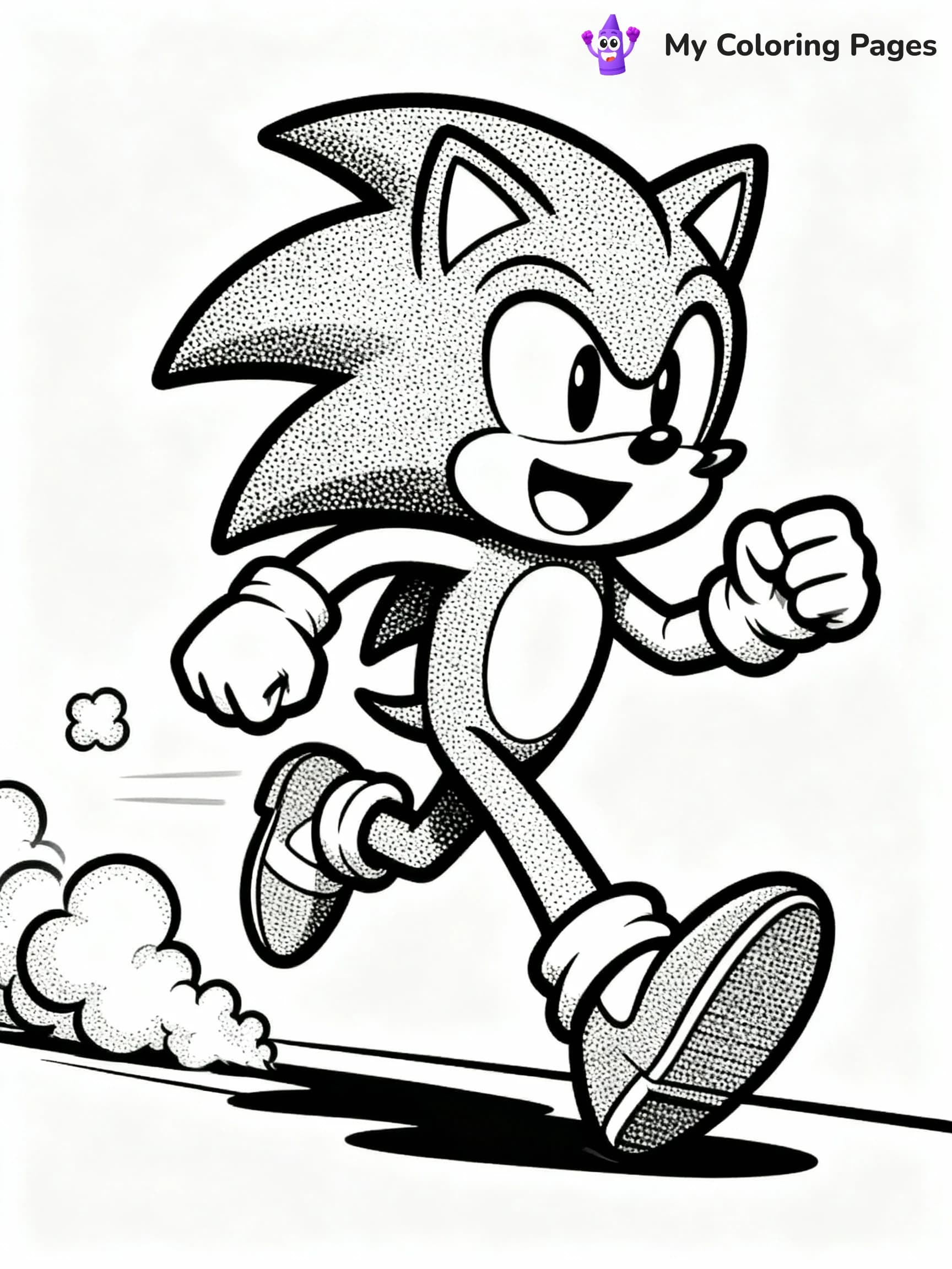 Sonic The Hedgehog Coloring Pages - 6