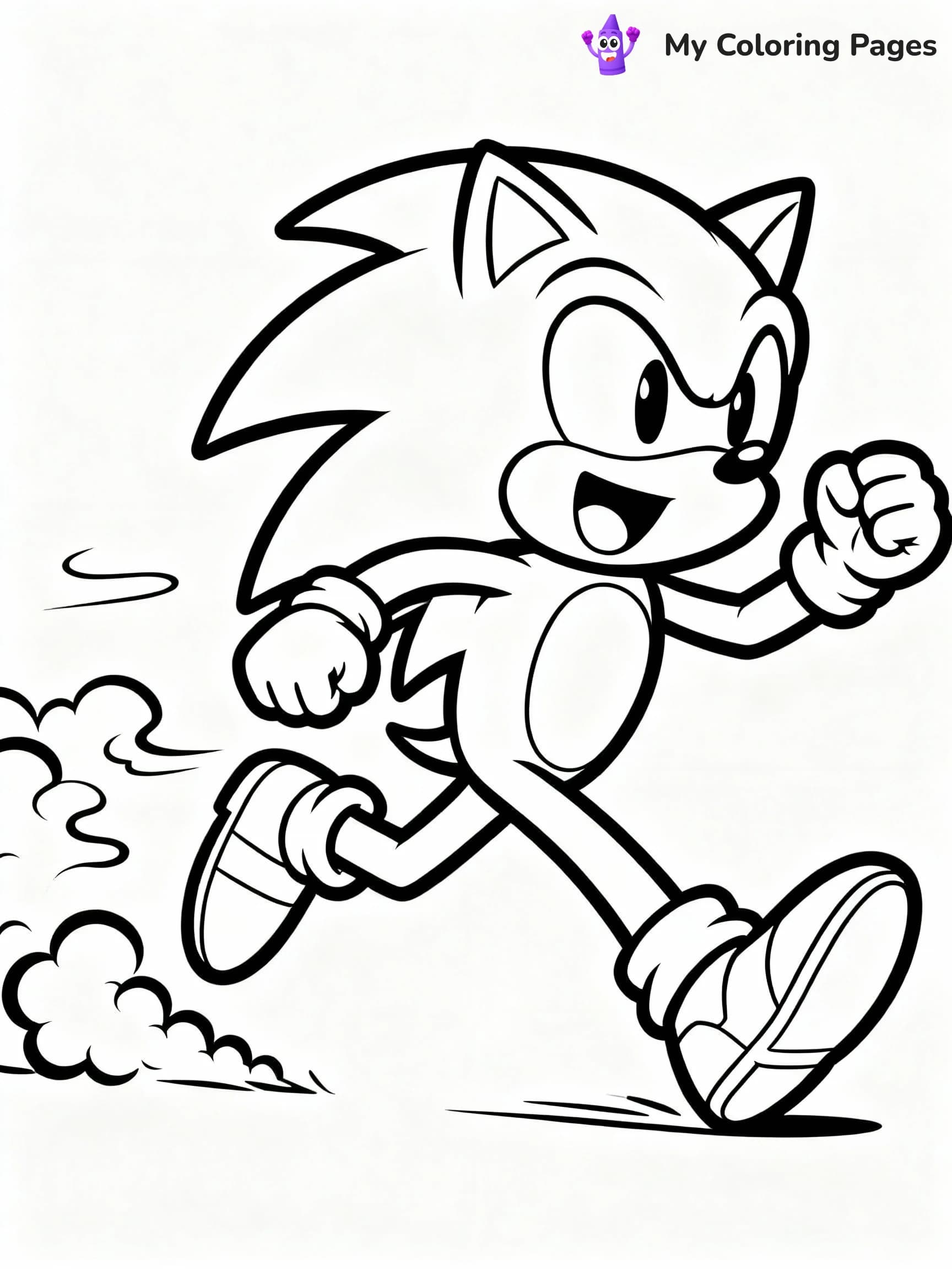 Sonic The Hedgehog Coloring Pages - 4