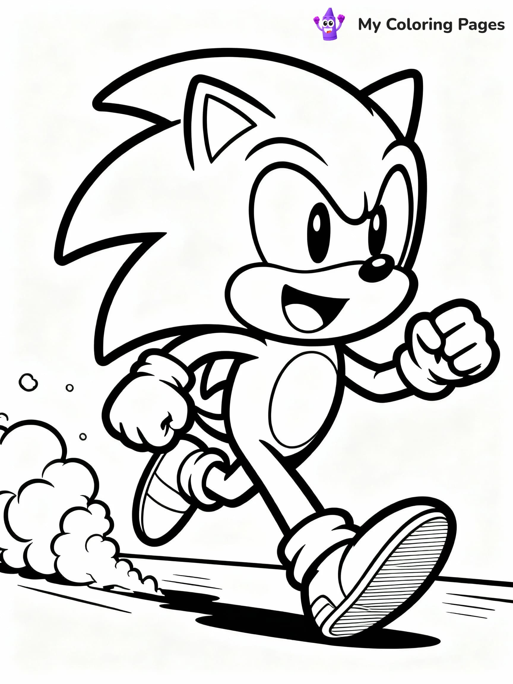 Sonic The Hedgehog Coloring Pages - 3