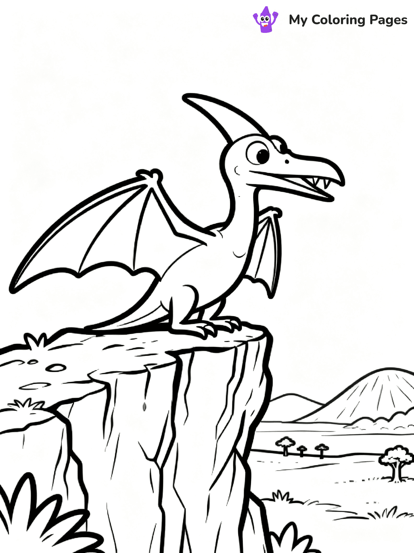 Pterodactyl Coloring Pages - 5