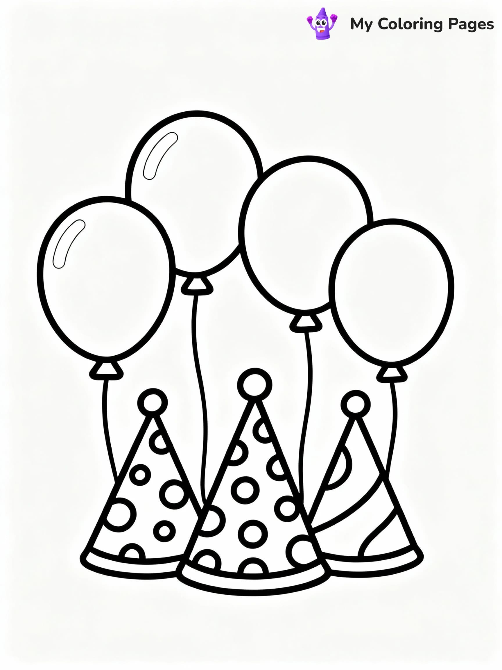 Happy Birthday Coloring Pages - 21