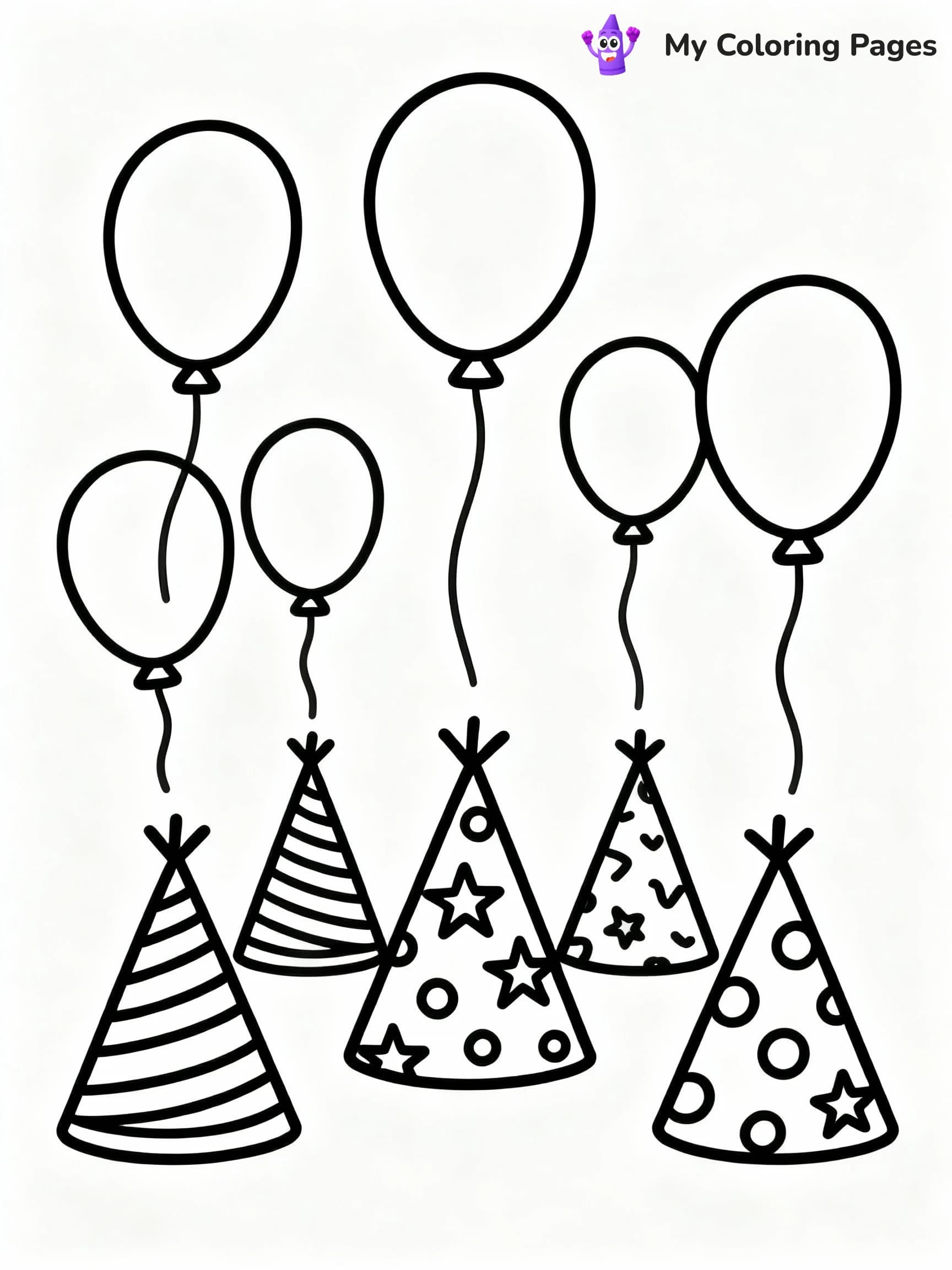Happy Birthday Coloring Pages - 15