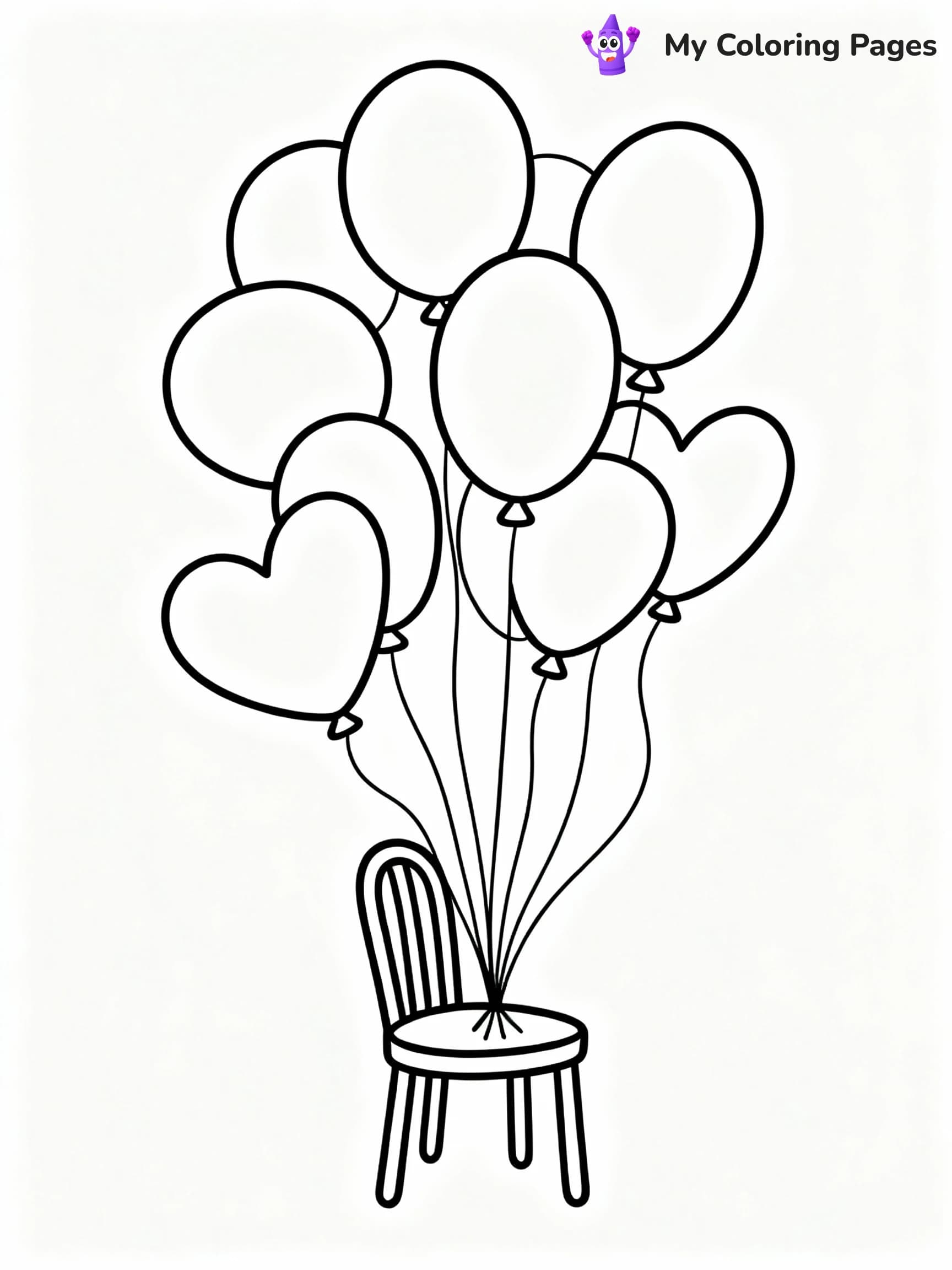 Happy Birthday Coloring Pages - 5