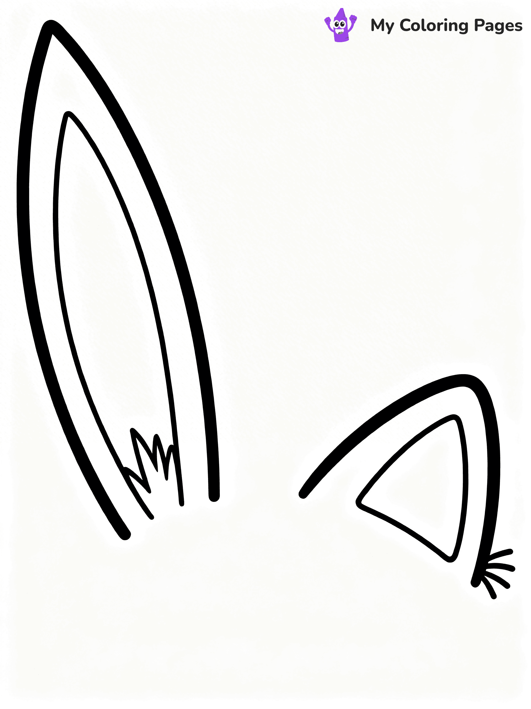 Ear Coloring Pages - 21