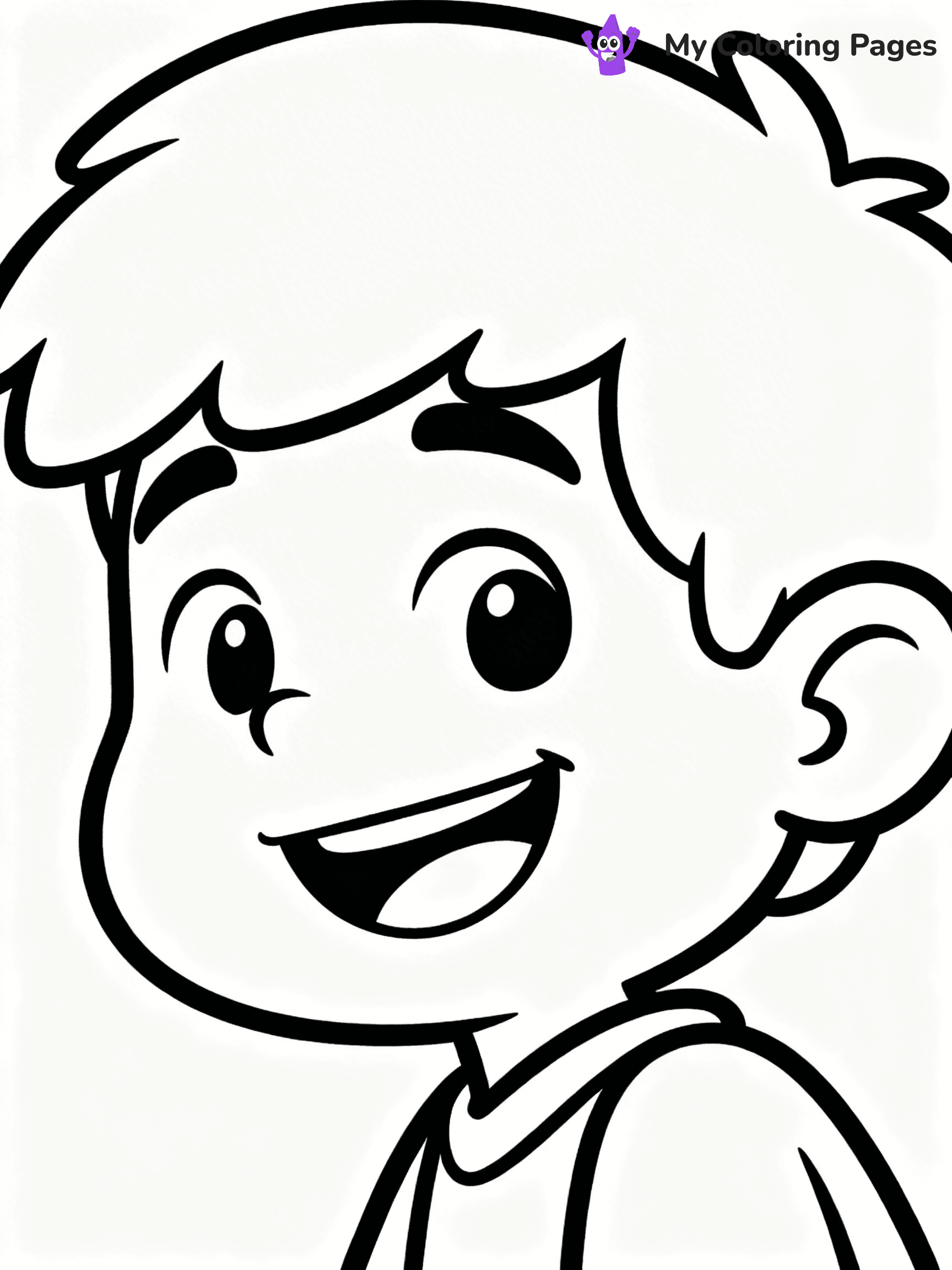 Ear Coloring Pages - 10
