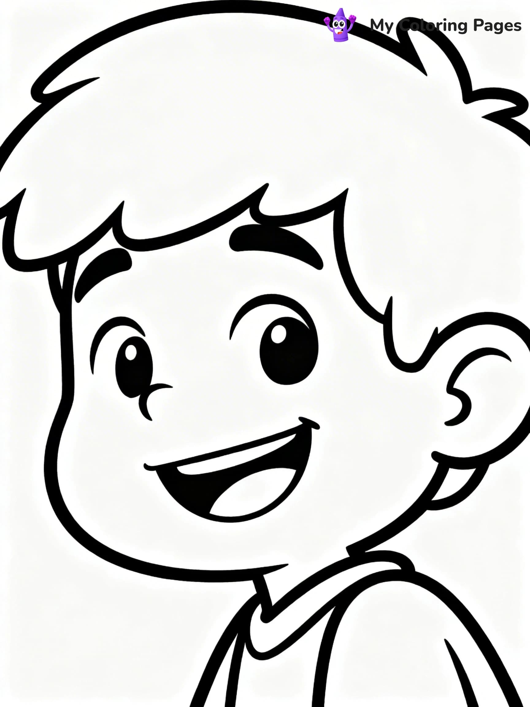 Ear Coloring Pages - 10