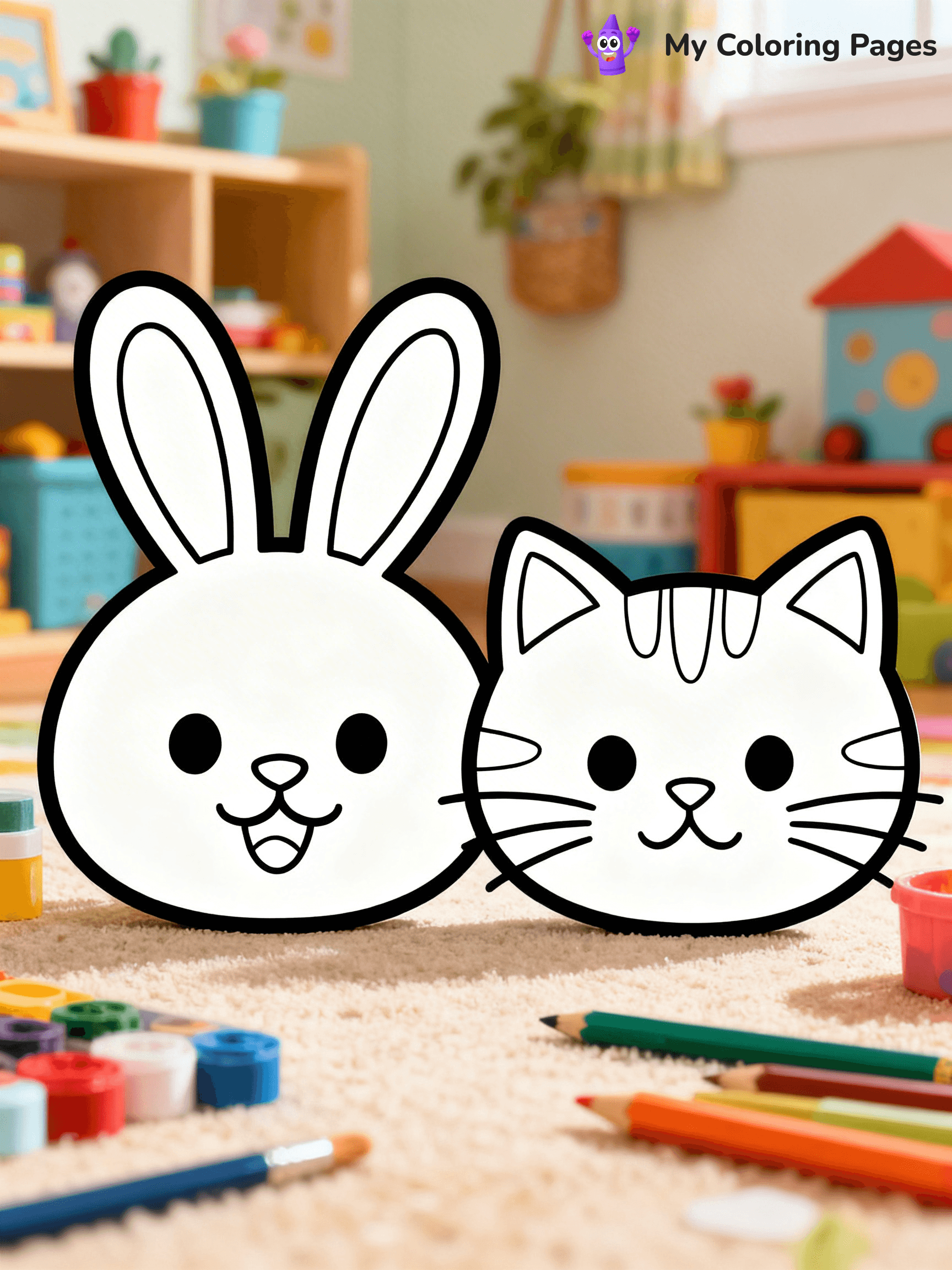 Ear Coloring Pages - 4