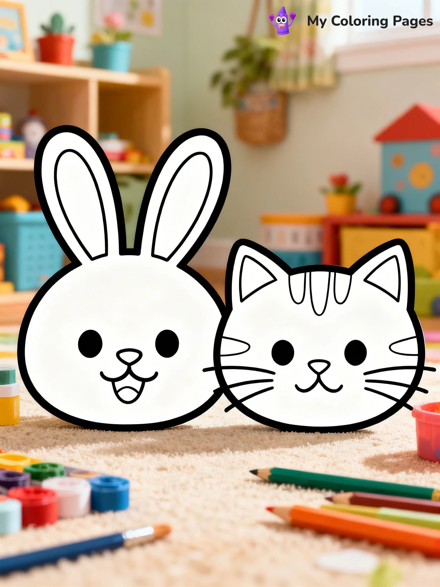 Ear Coloring Pages - 4