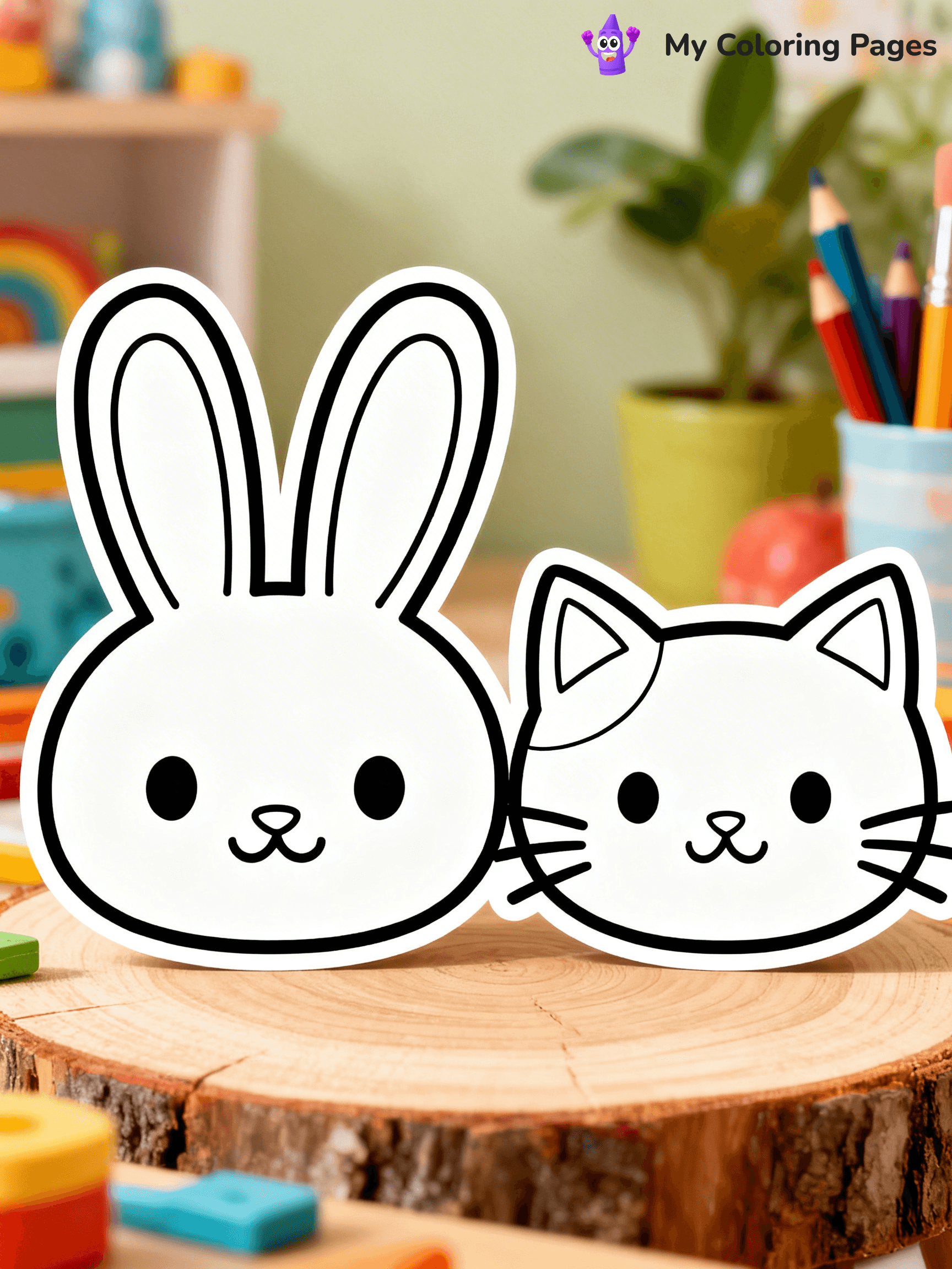 Ear Coloring Pages - 1