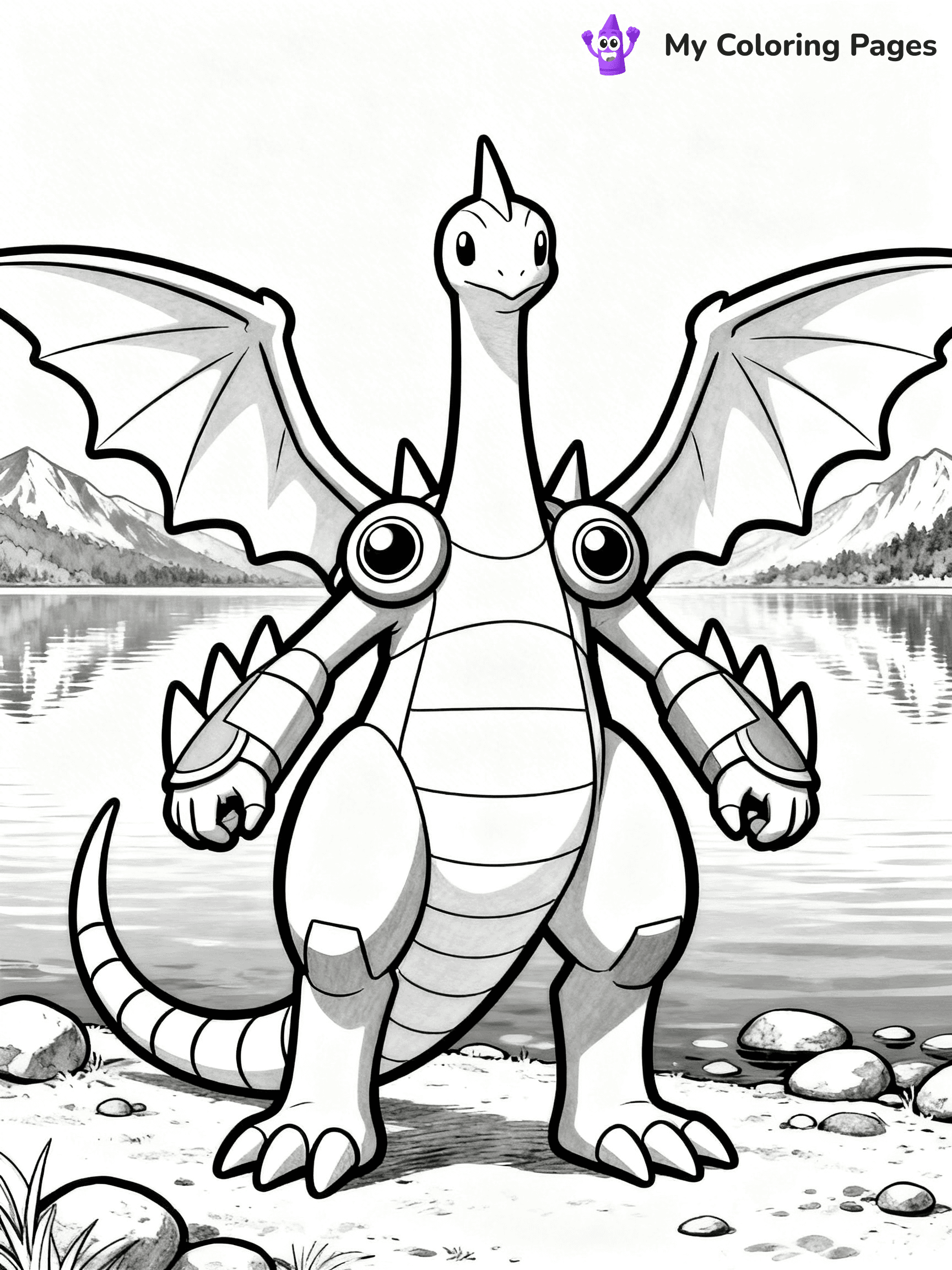 Palkia Coloring Pages - 24