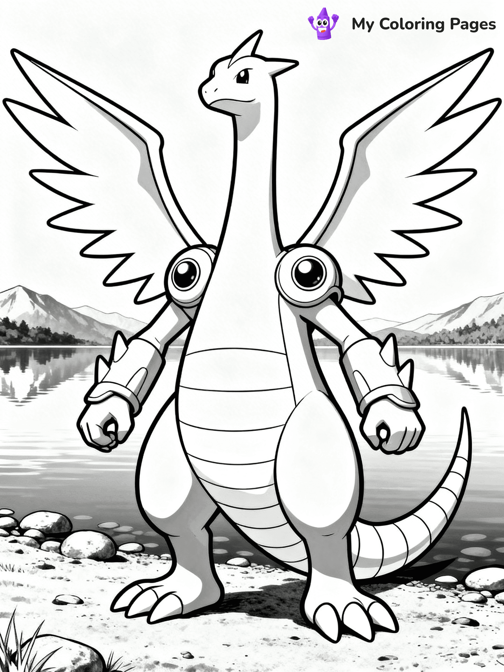 Palkia Coloring Pages - 23