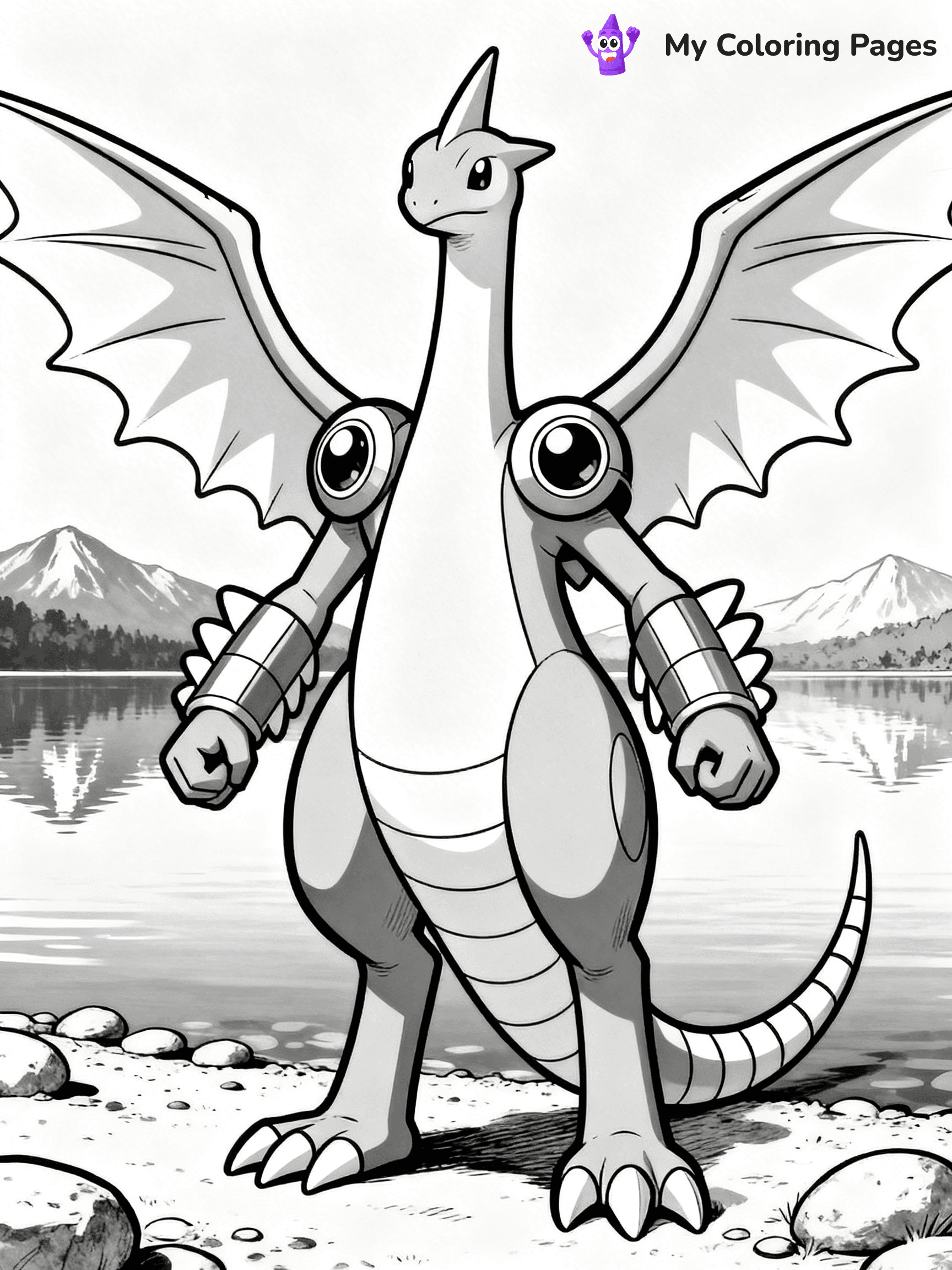 Palkia Coloring Pages - 21