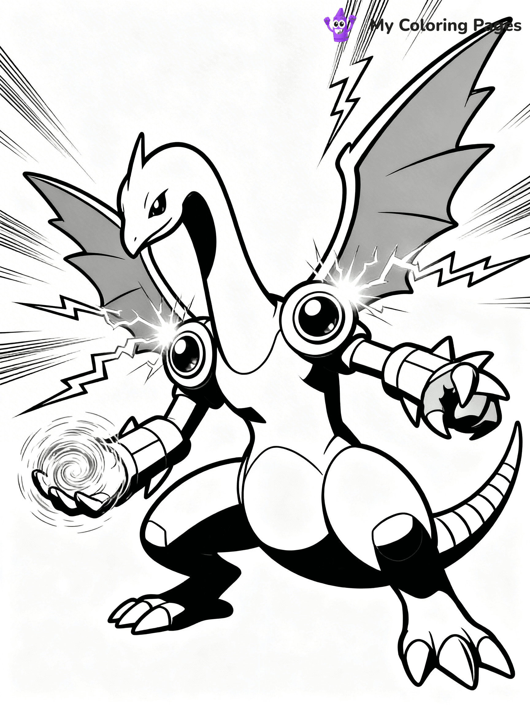 Palkia Coloring Pages - 19