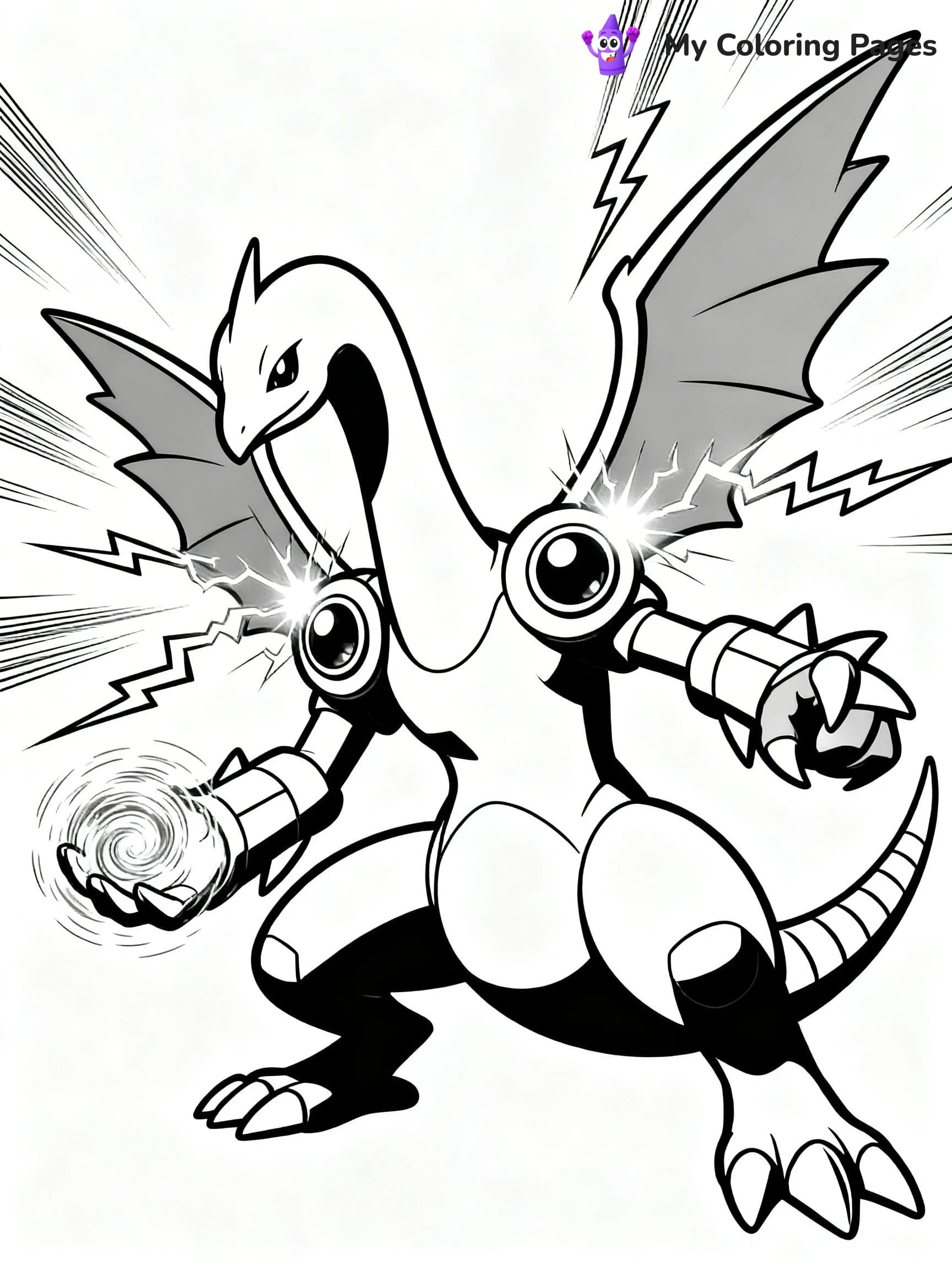Palkia Coloring Pages - 19
