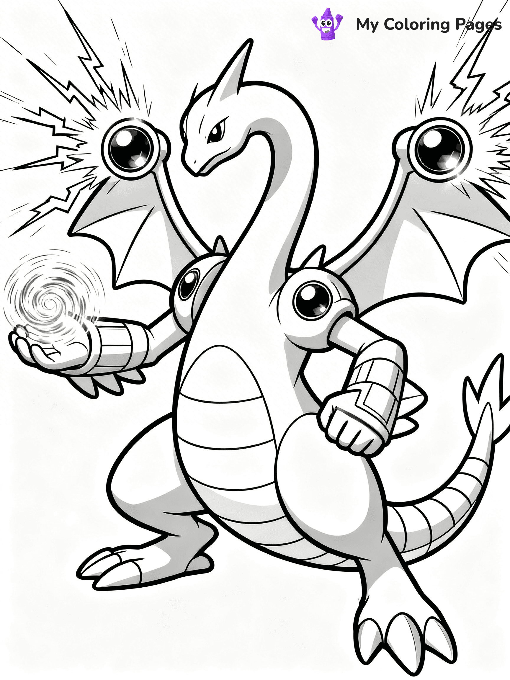 Palkia Coloring Pages - 18