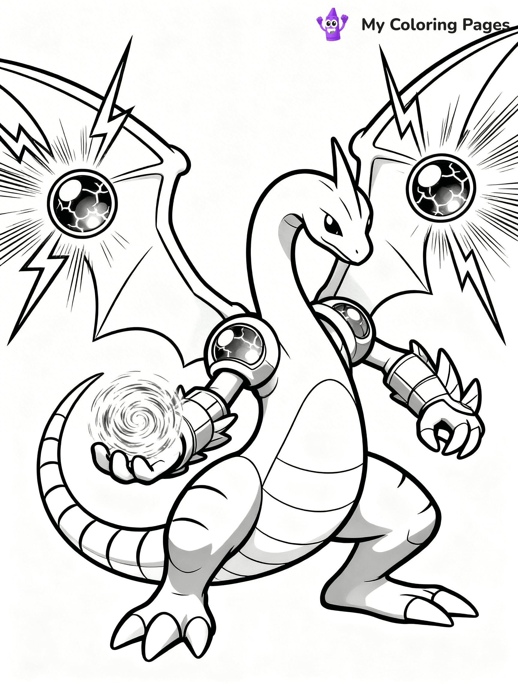 Palkia Coloring Pages - 16