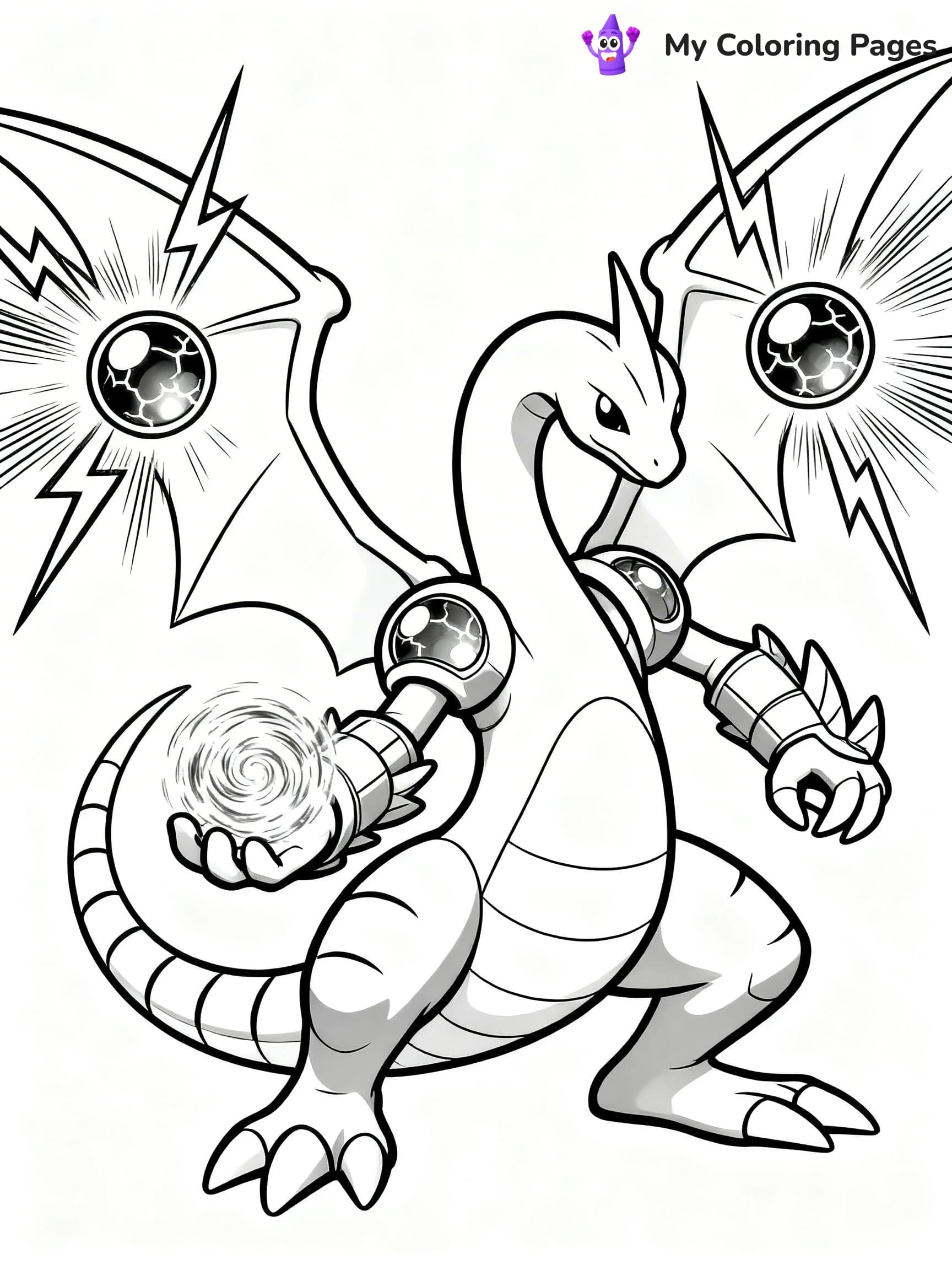 Palkia Coloring Pages - 16