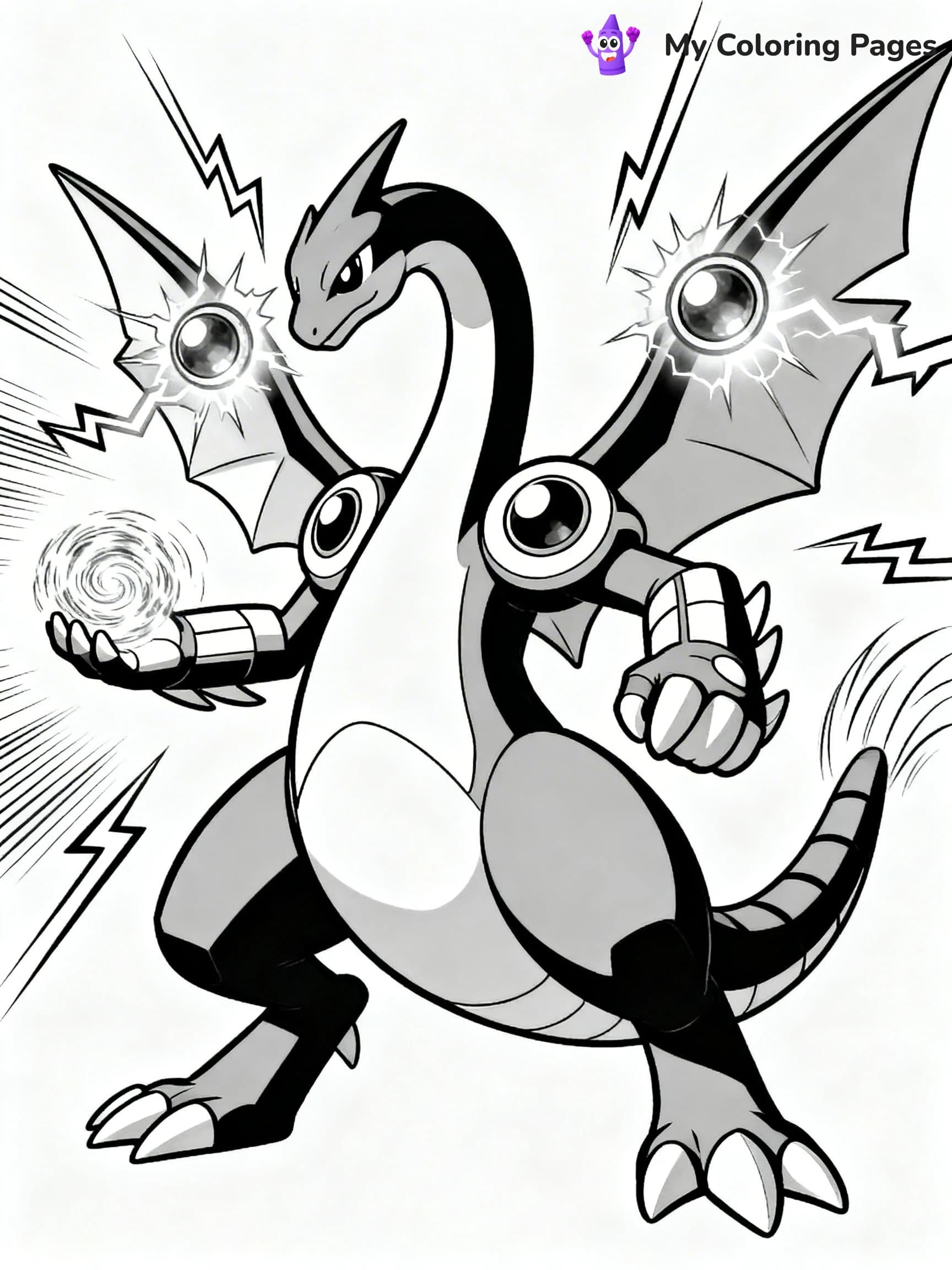 Palkia Coloring Pages - 15