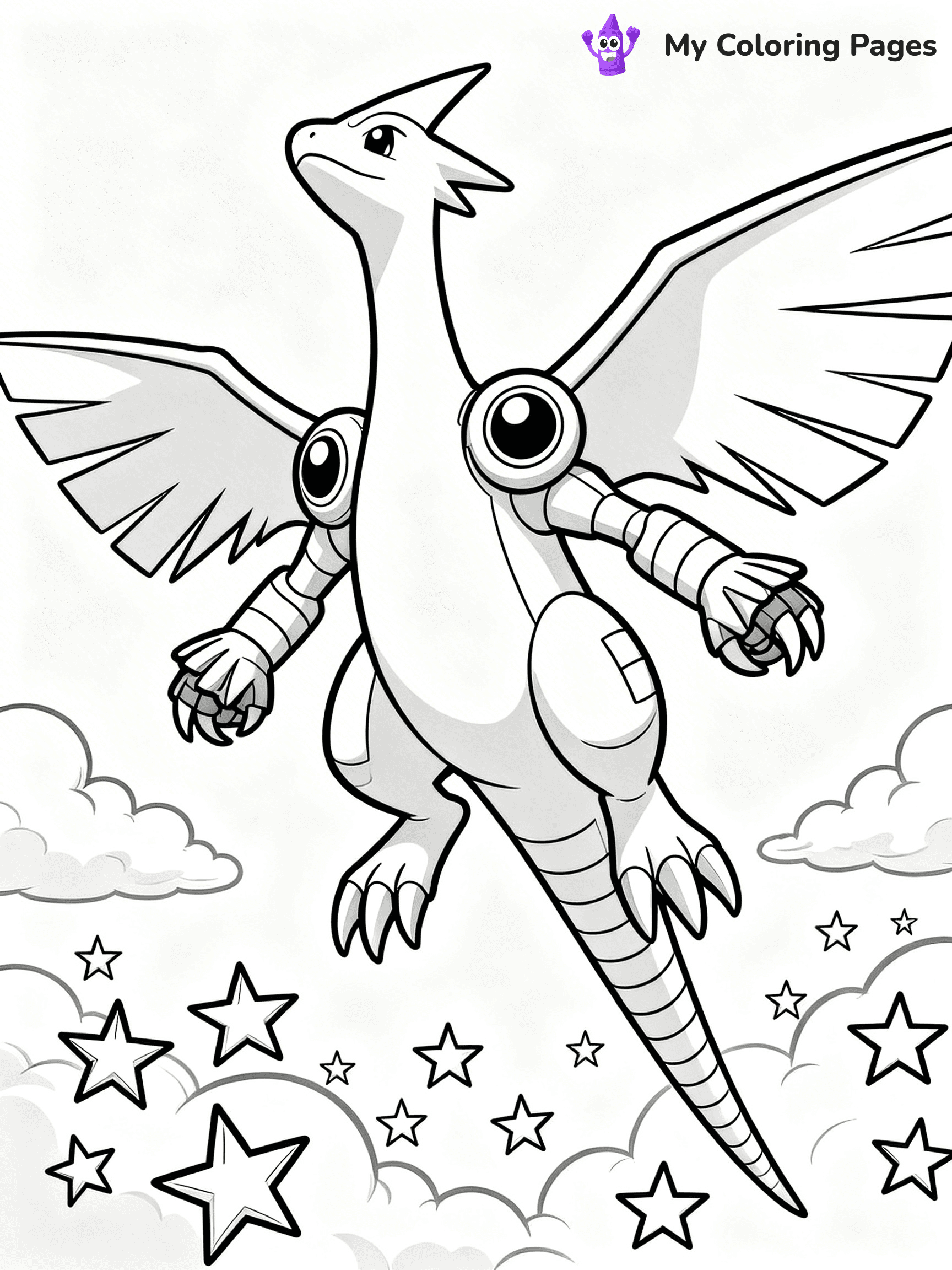 Palkia Coloring Pages - 14