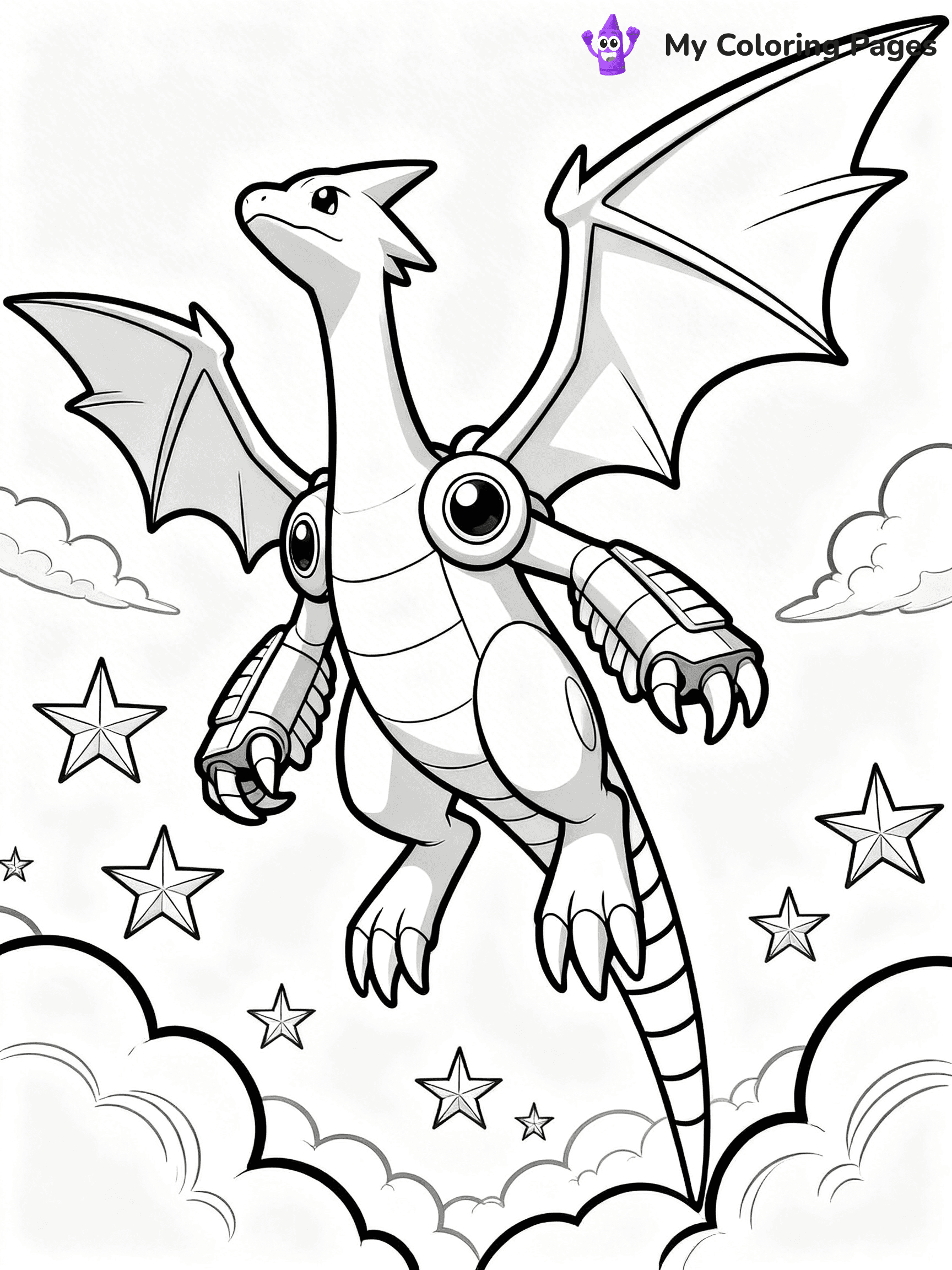 Palkia Coloring Pages - 11