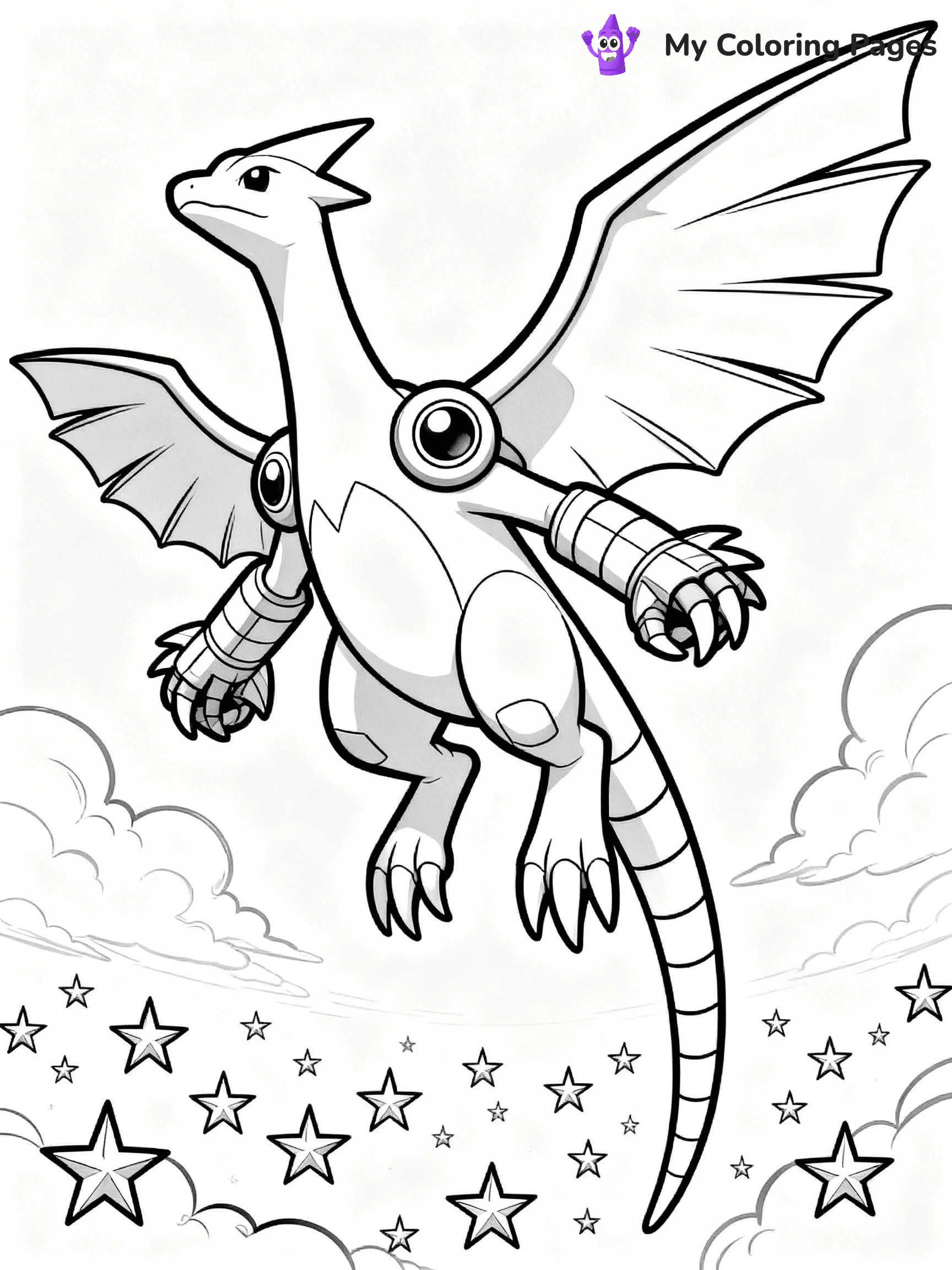 Palkia Coloring Pages - 10