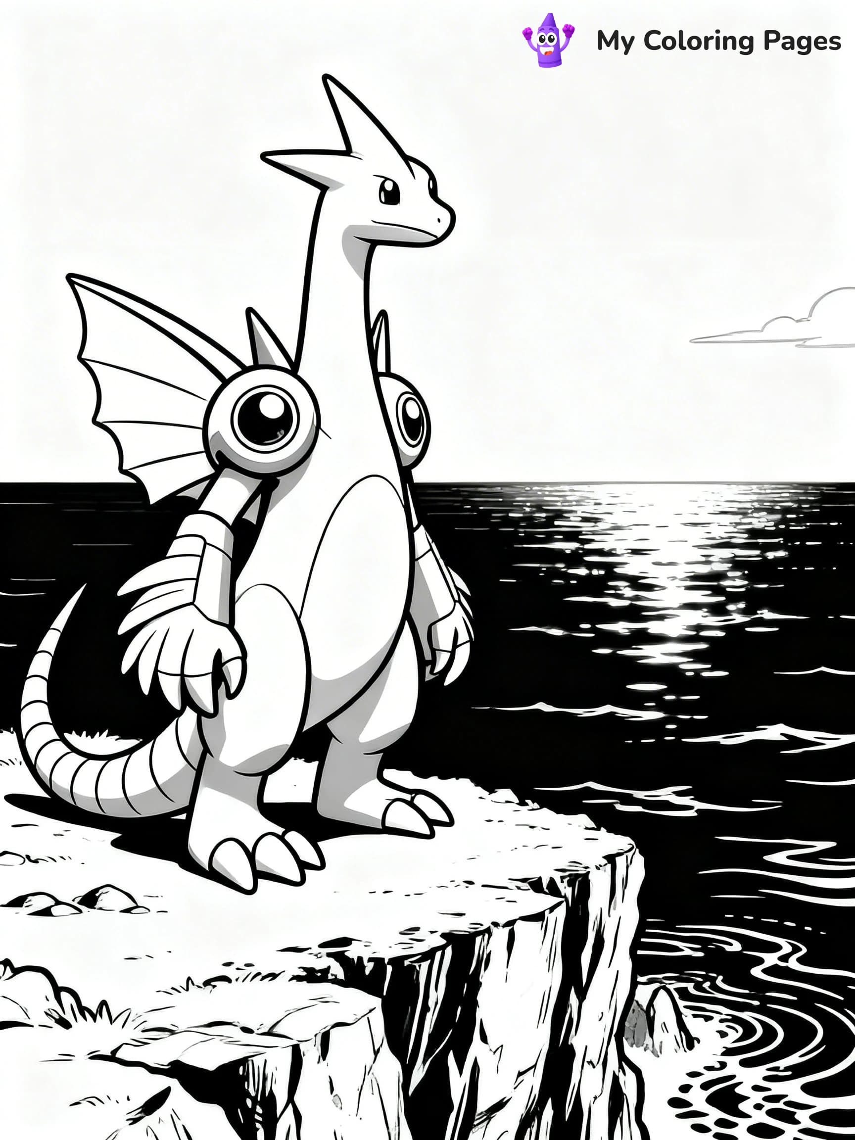 Palkia Coloring Pages - 7