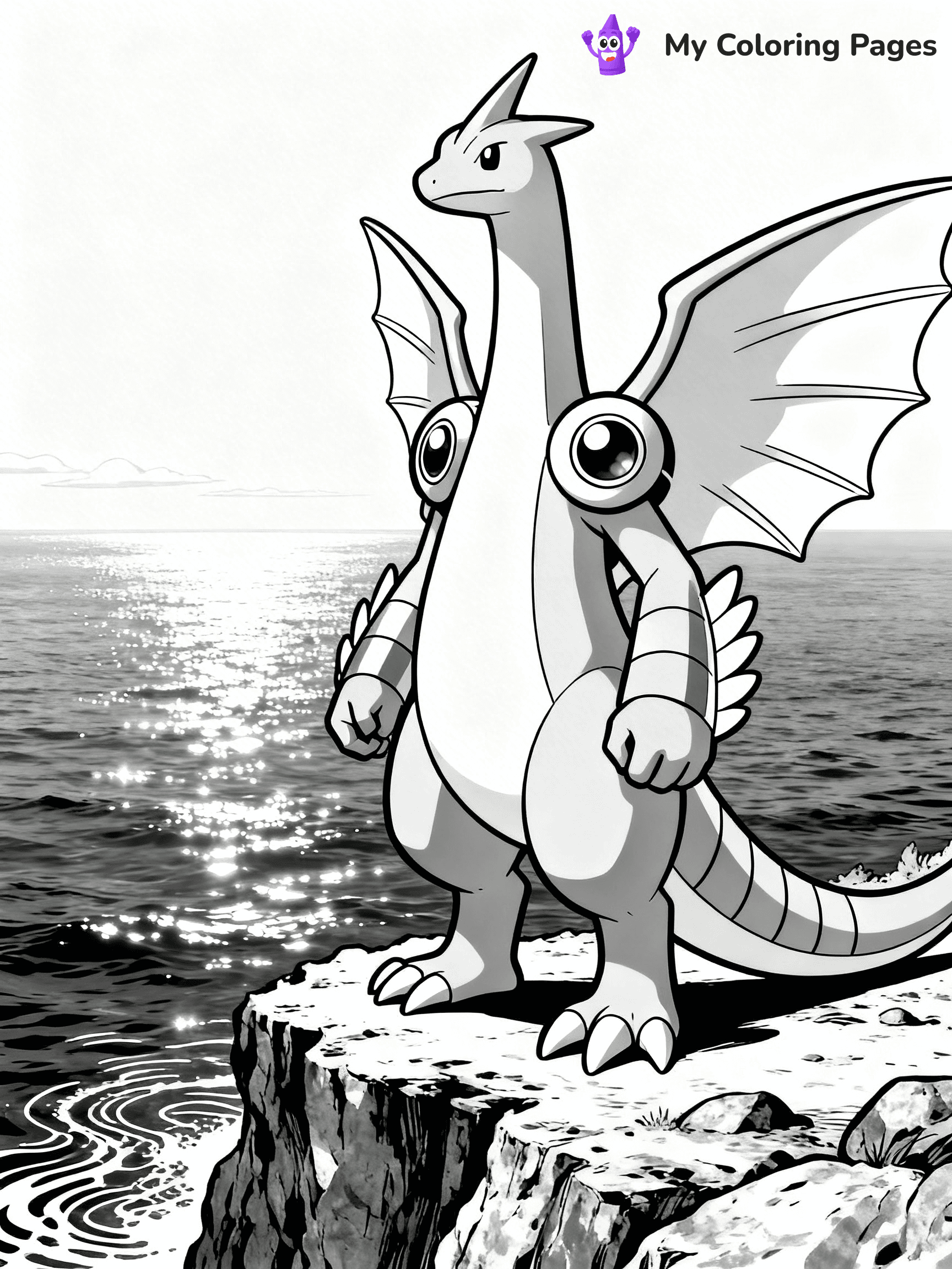 Palkia Coloring Pages - 6