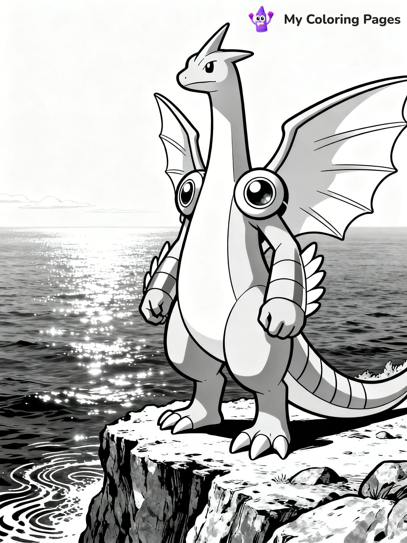Palkia Coloring Pages - 6