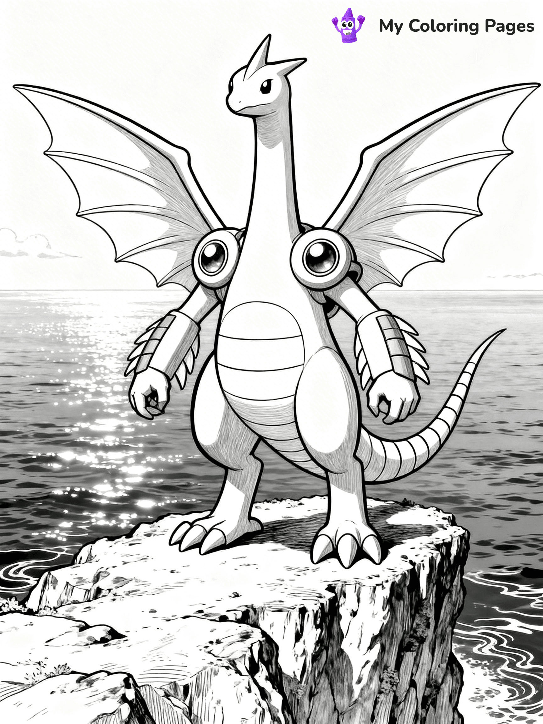 Palkia Coloring Pages - 5