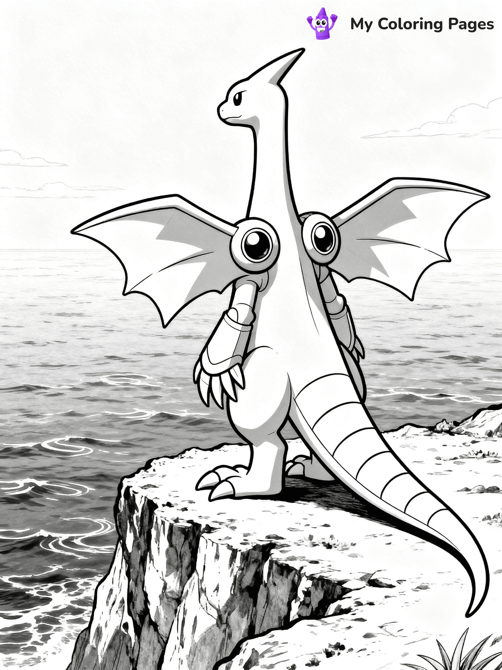 Palkia Coloring Pages - 4