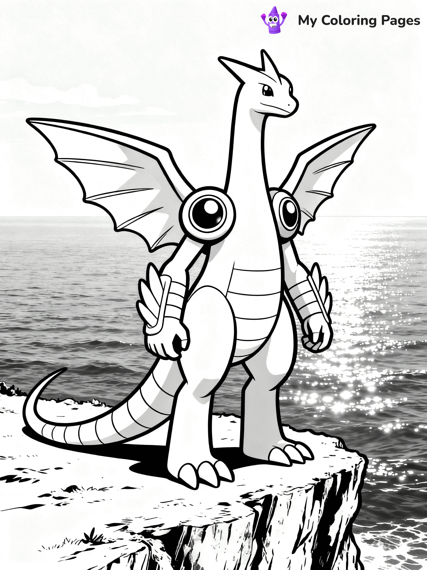 Palkia Coloring Pages - 3