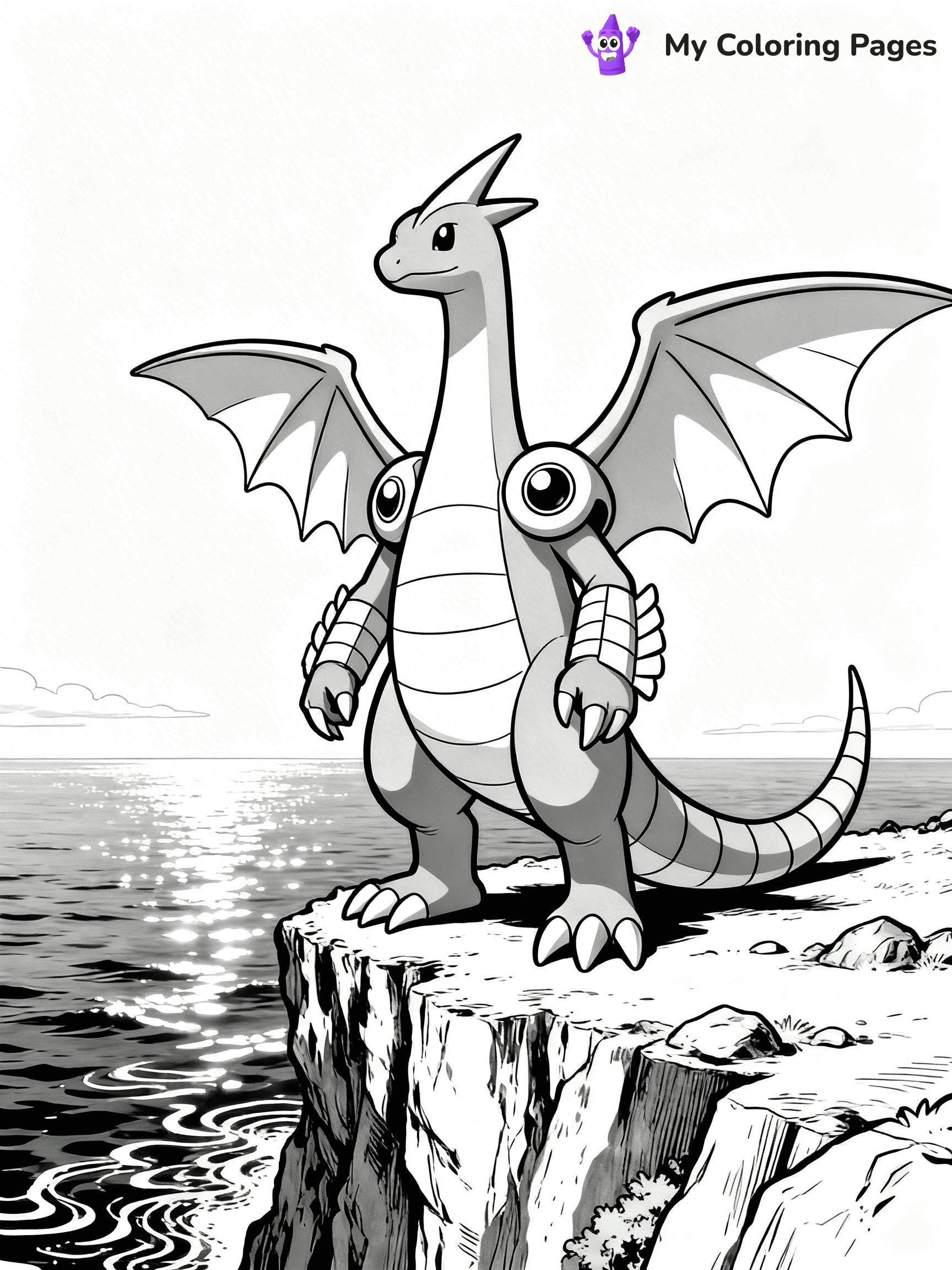 Palkia Coloring Pages - 2