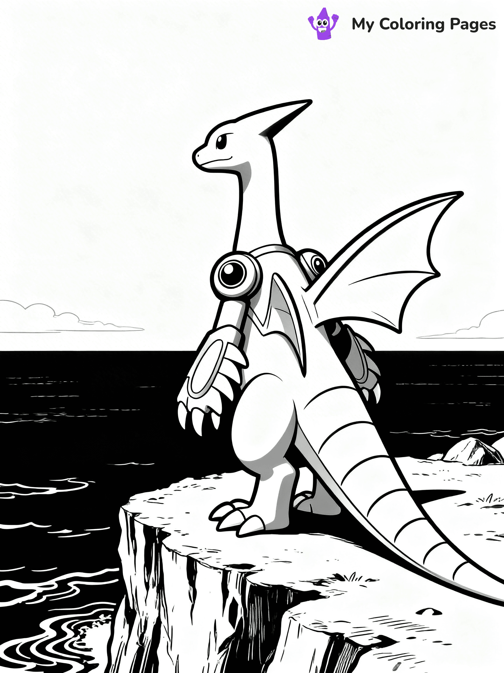 Palkia Coloring Pages - 1