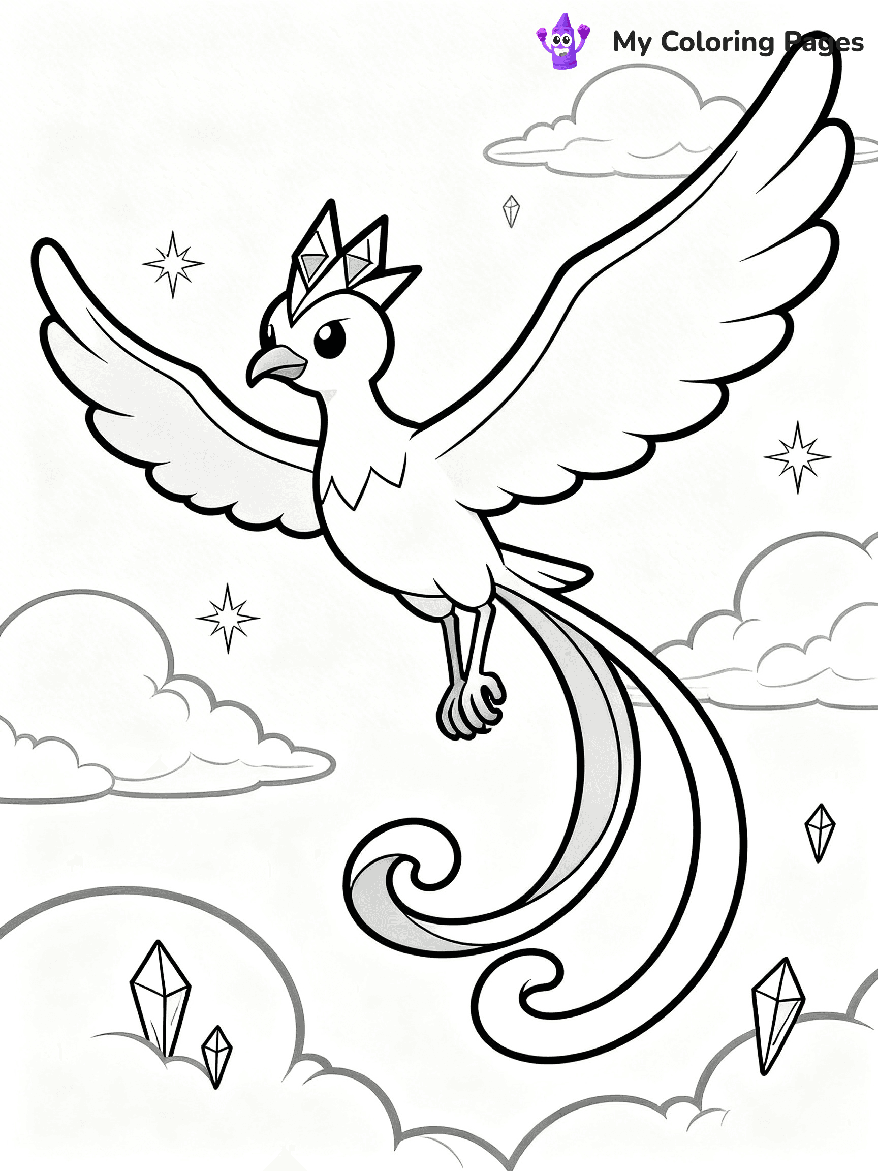 Articuno Coloring Pages - 22
