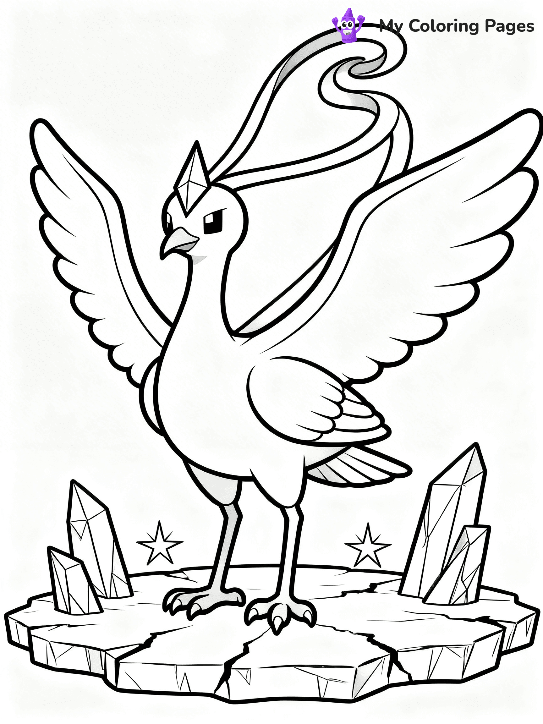 Articuno Coloring Pages - 21