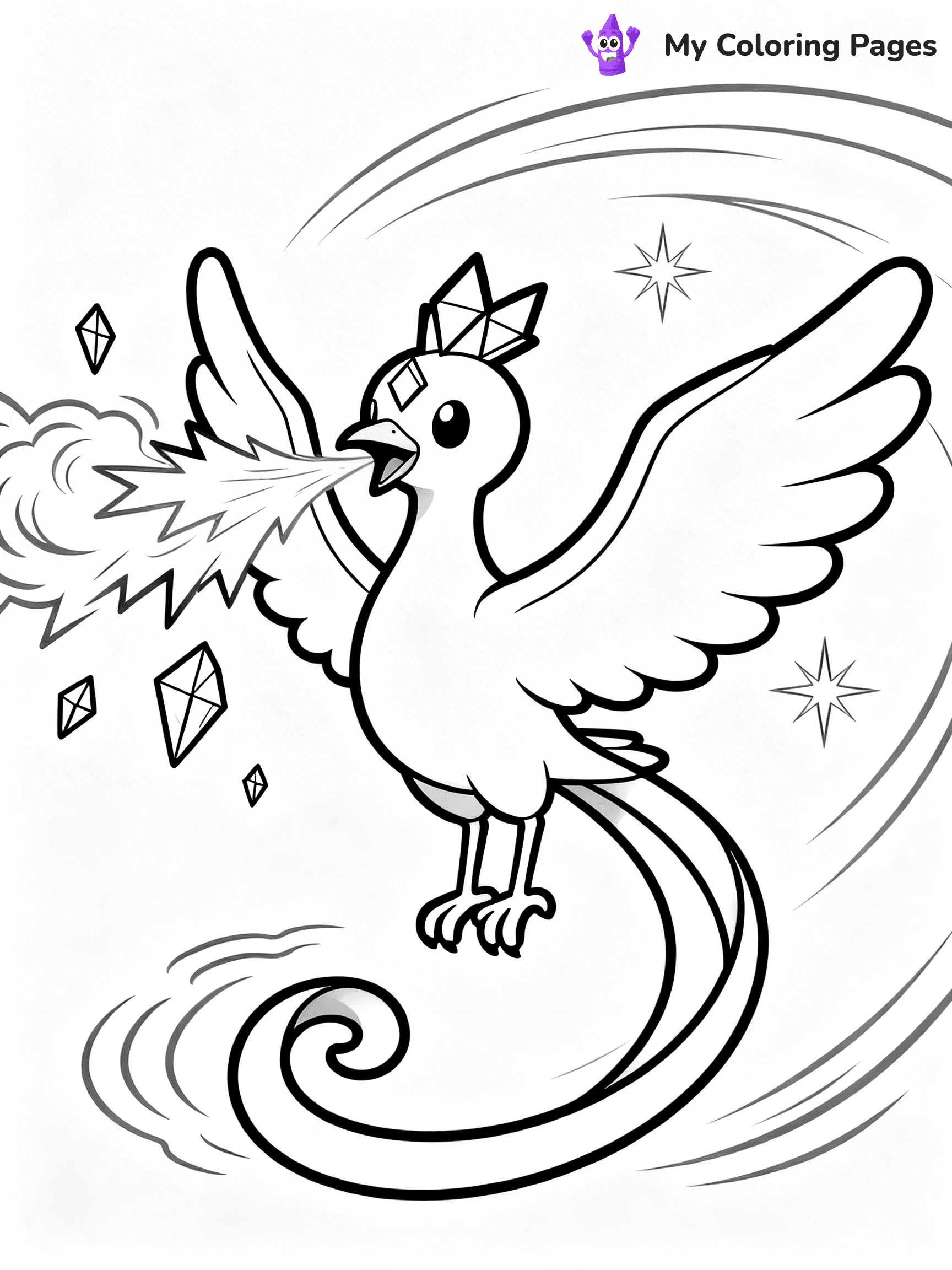 Articuno Coloring Pages - 13