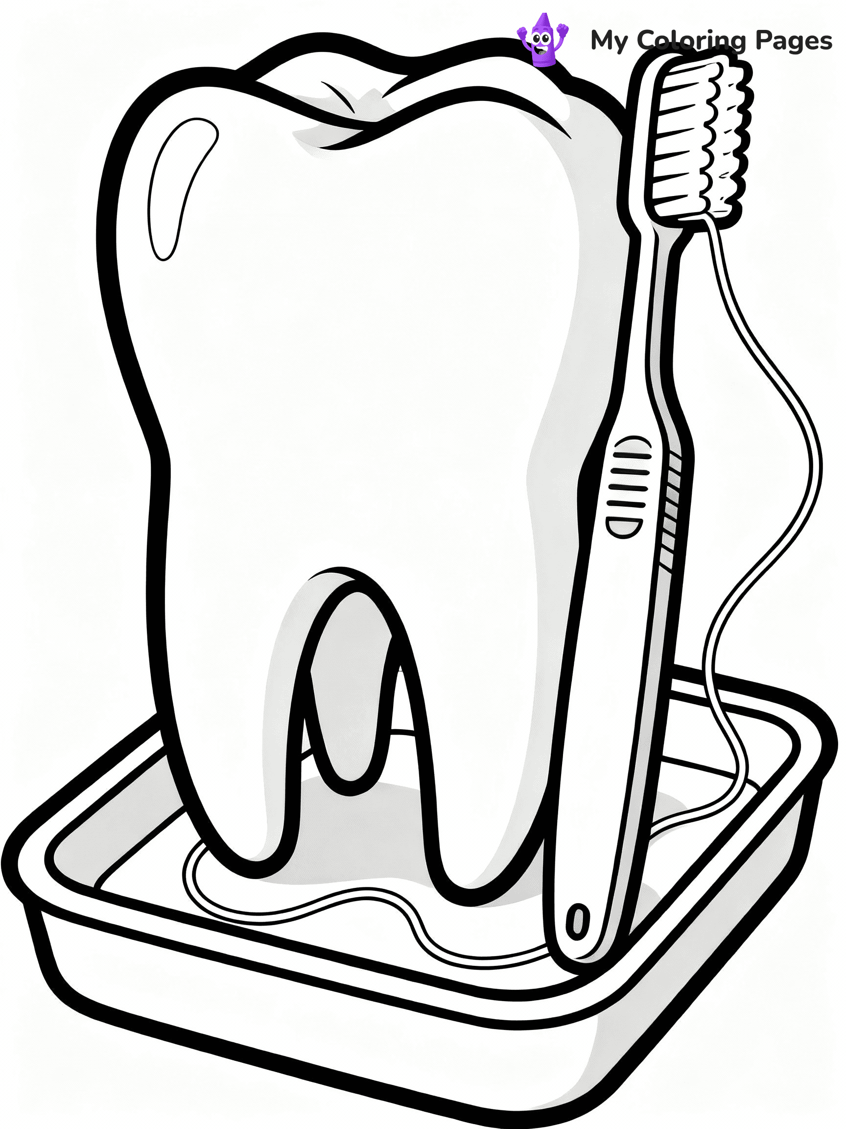 Dental Coloring Pages - 26