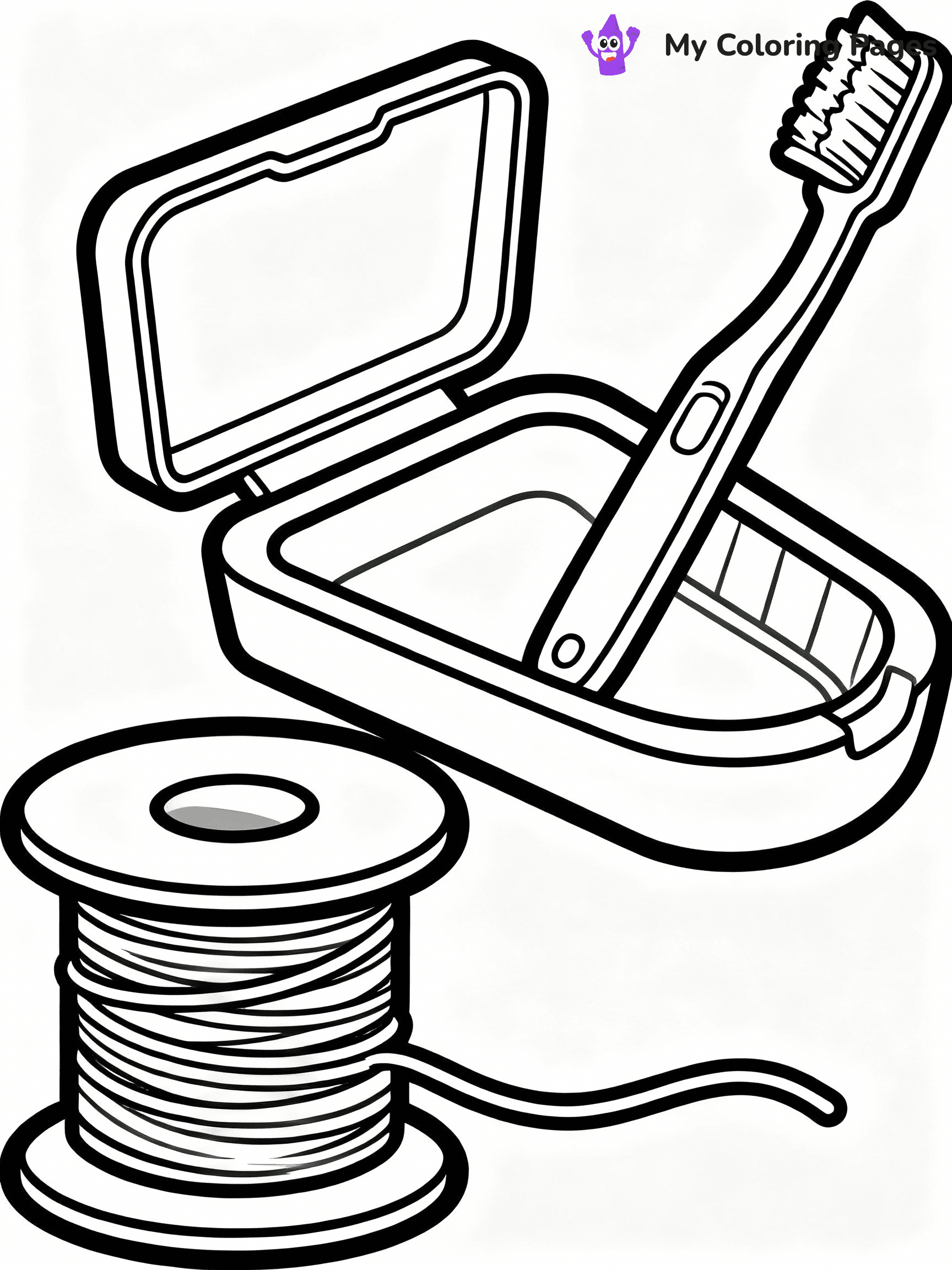 Dental Coloring Pages - 24