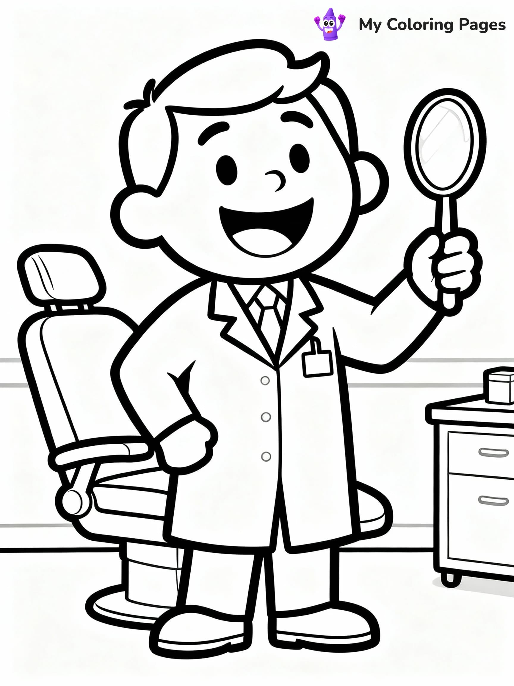 Dental Coloring Pages - 21