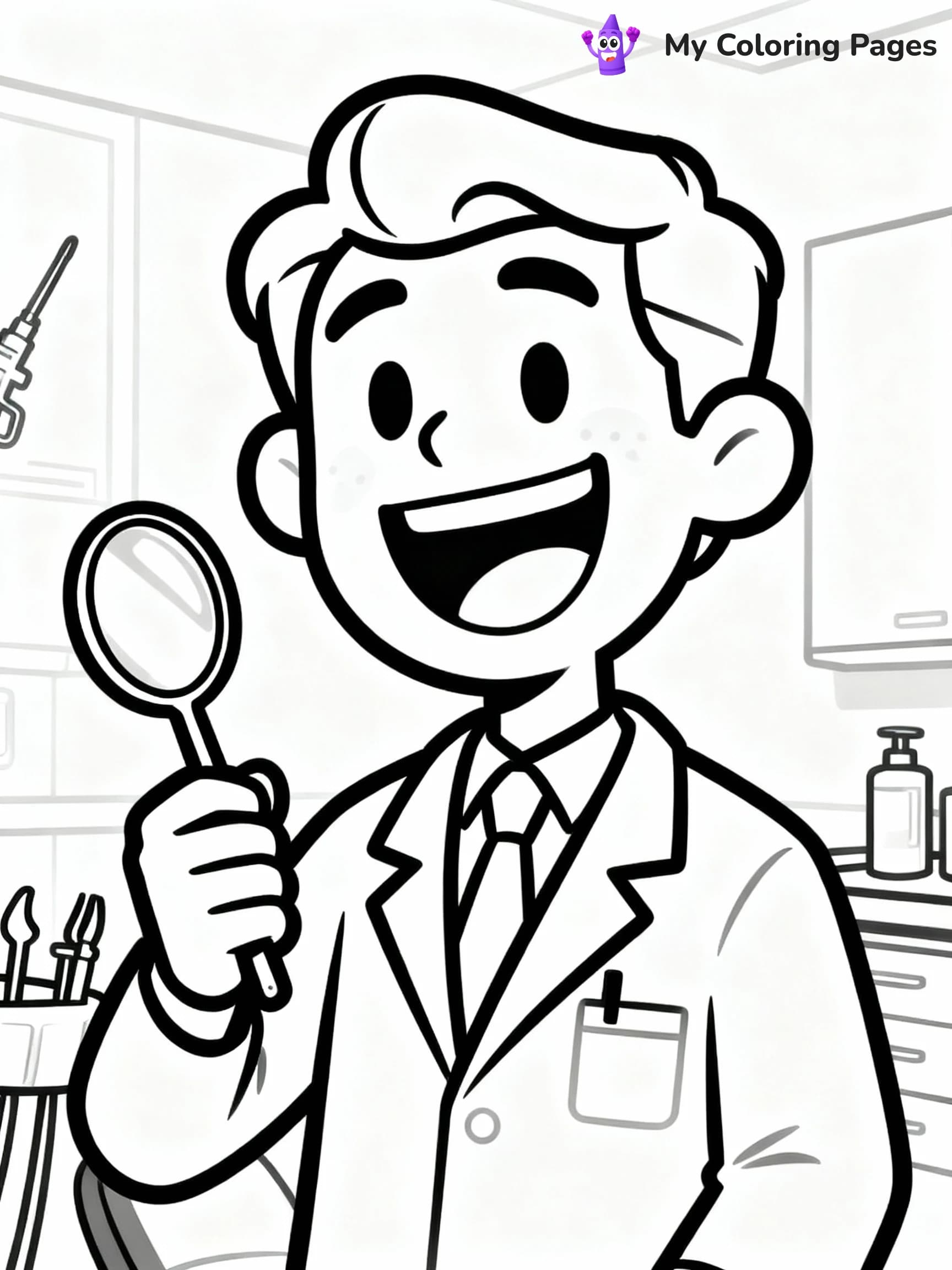 Dental Coloring Pages - 18