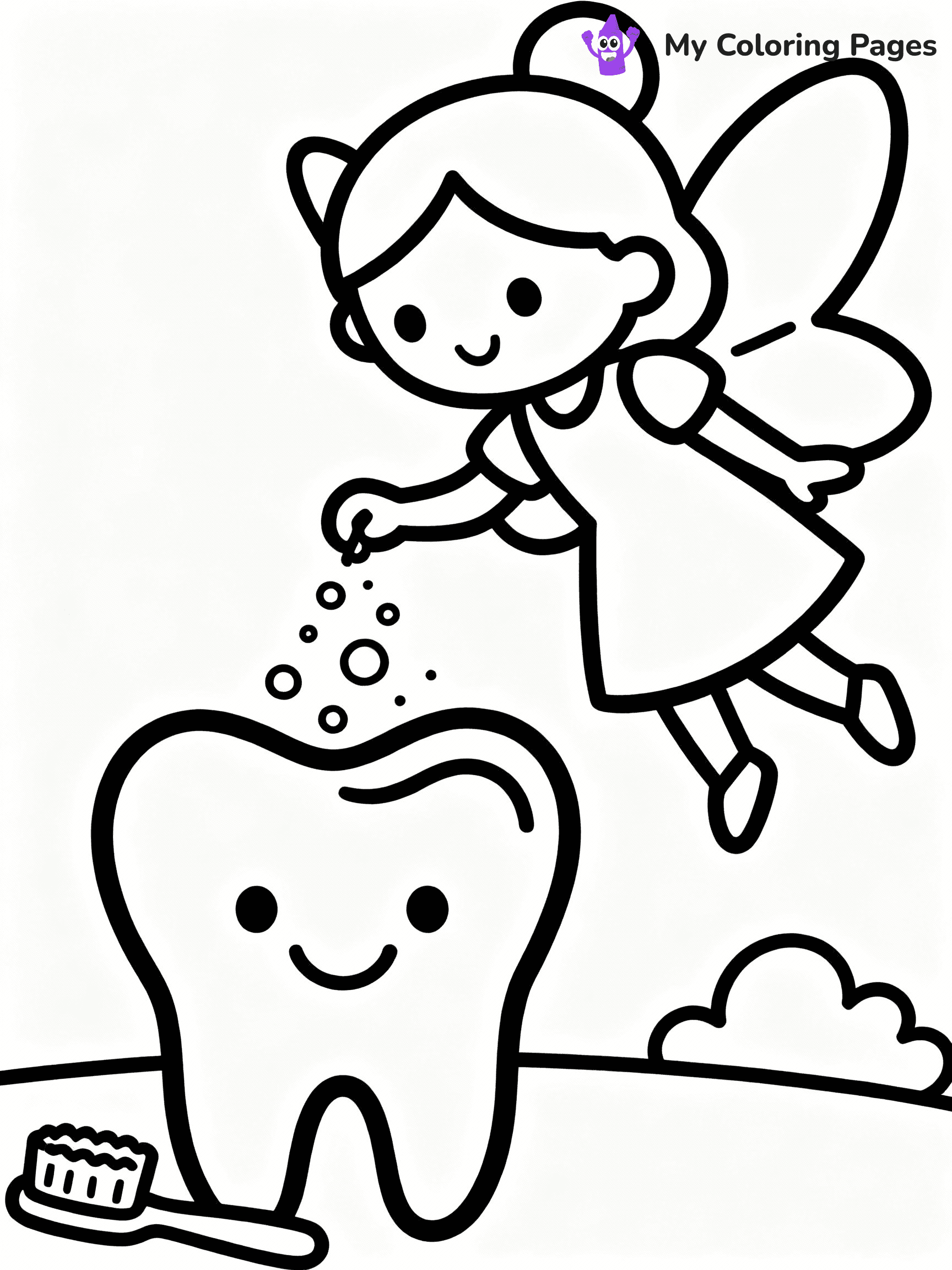 Dental Coloring Pages - 14