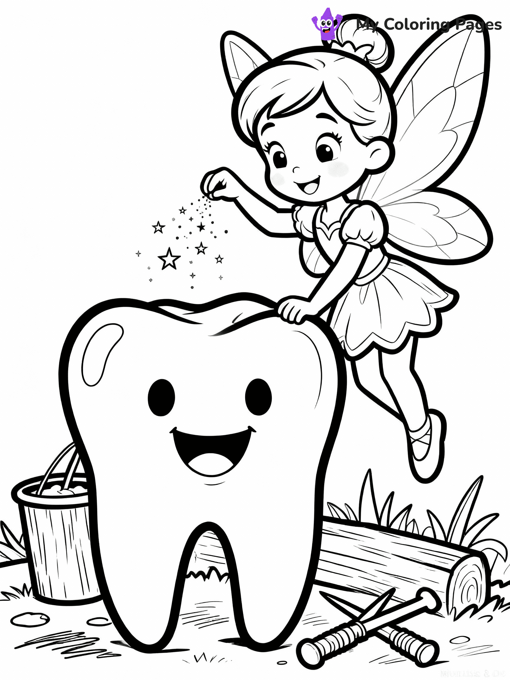 Dental Coloring Pages - 13