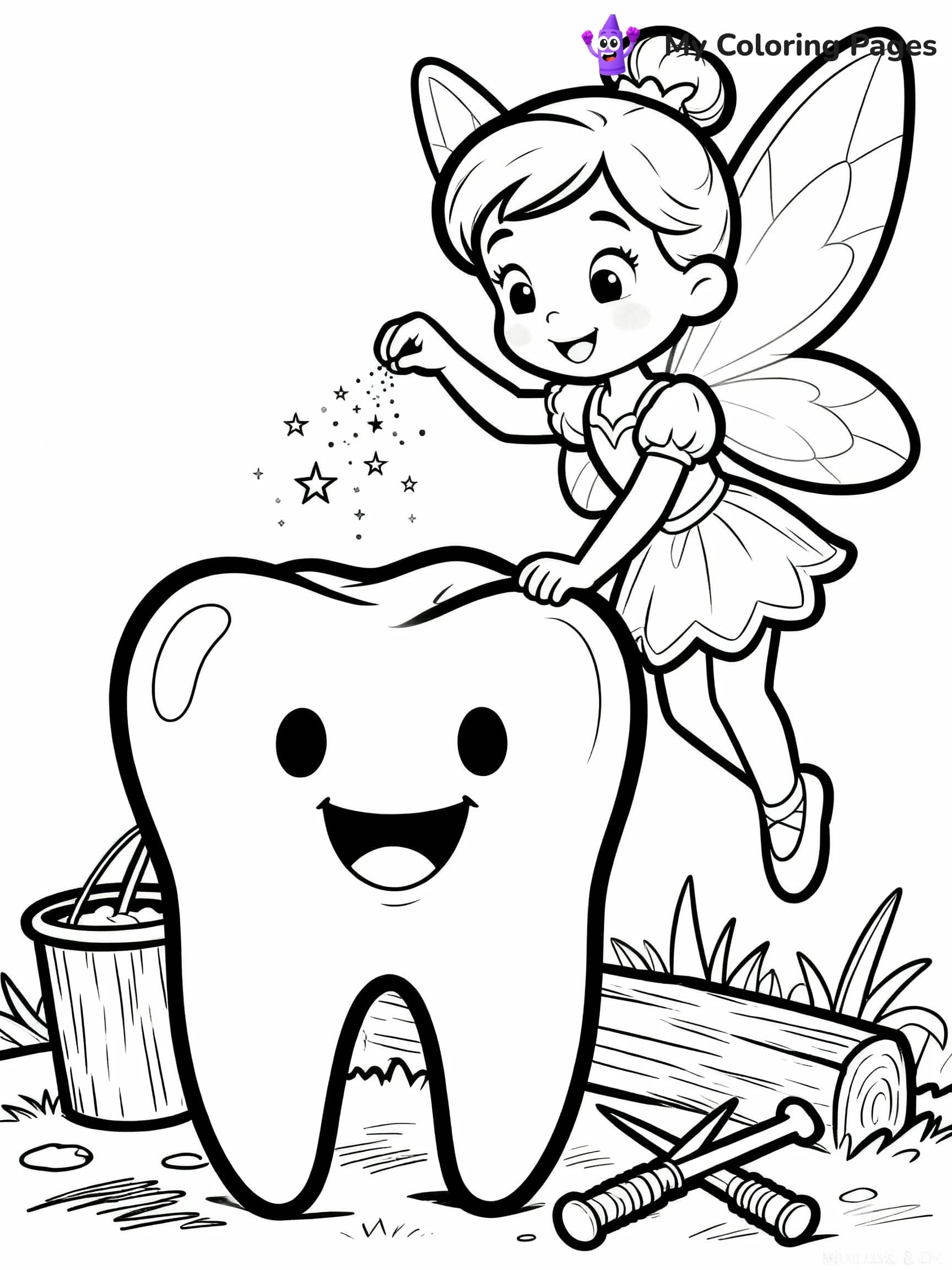Dental Coloring Pages - 13