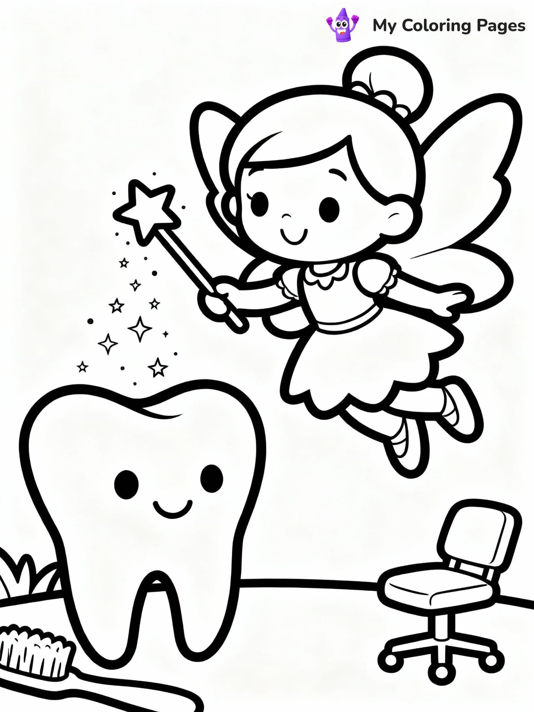 Dental Coloring Pages - 11
