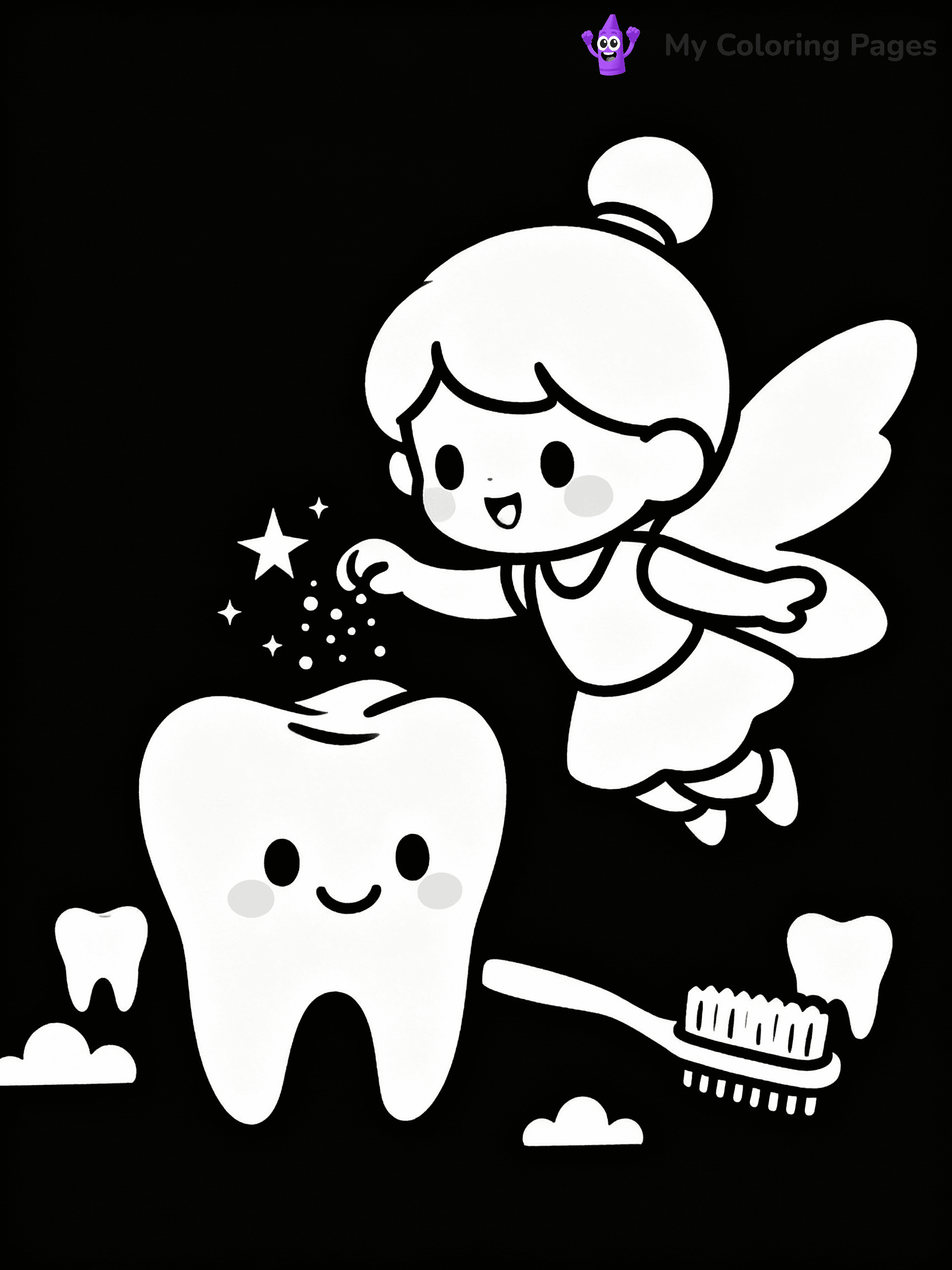 Dental Coloring Pages - 9